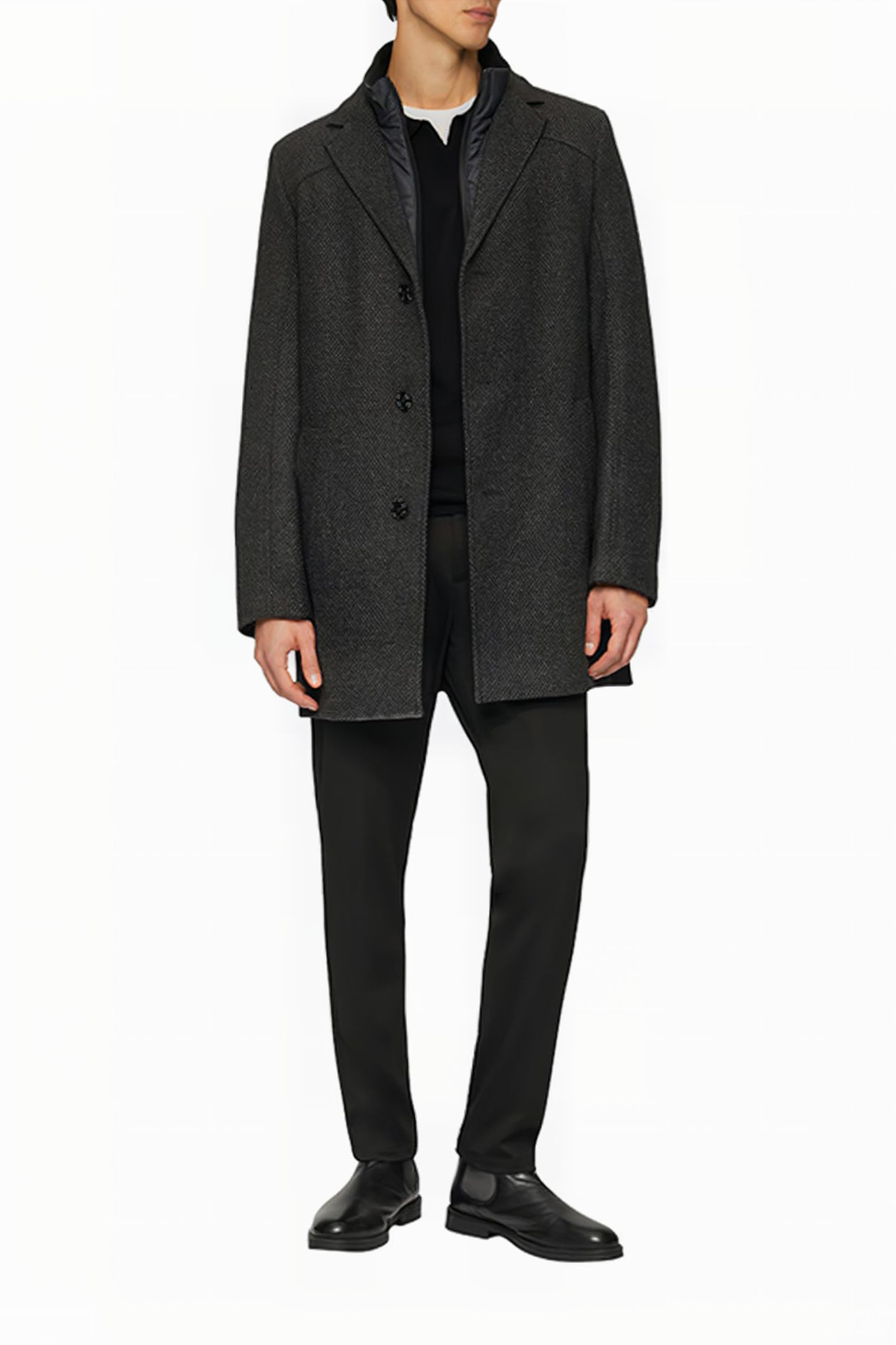 S.OLIVER JACKET OUTDOOR GREY/BLACK 2