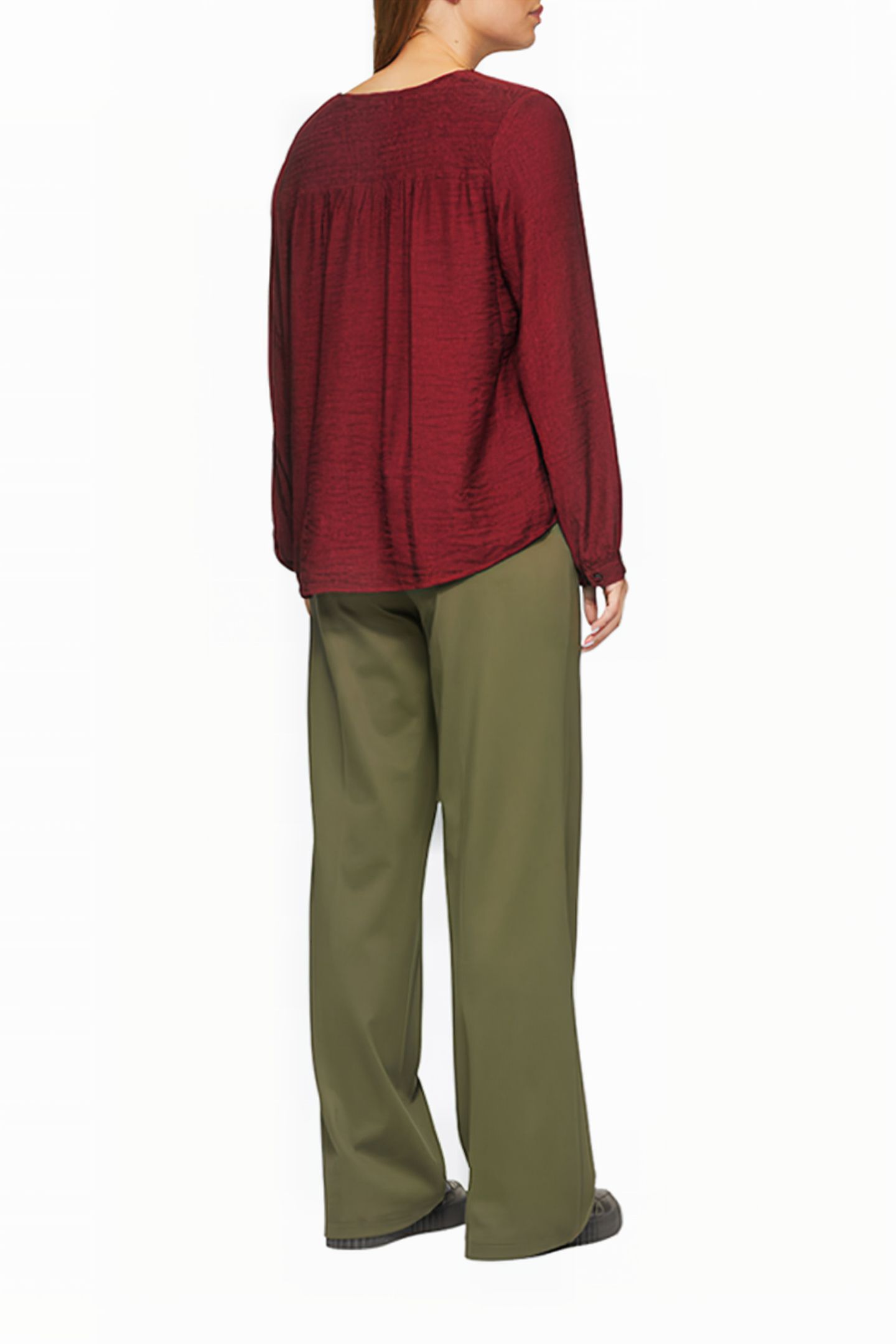 S.OLIVER BLOUSE BURGUNDY 3