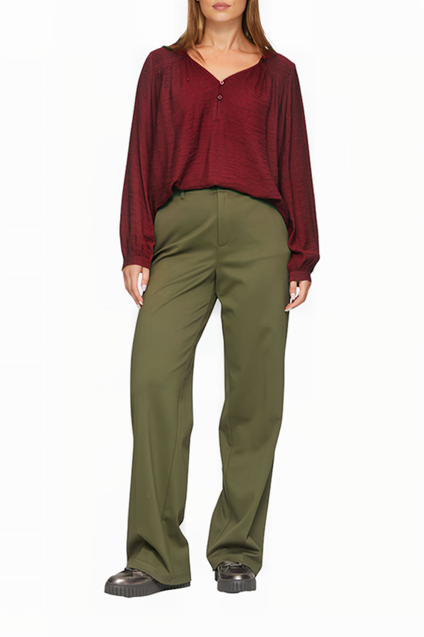 S.OLIVER BLOUSE BURGUNDY 2
