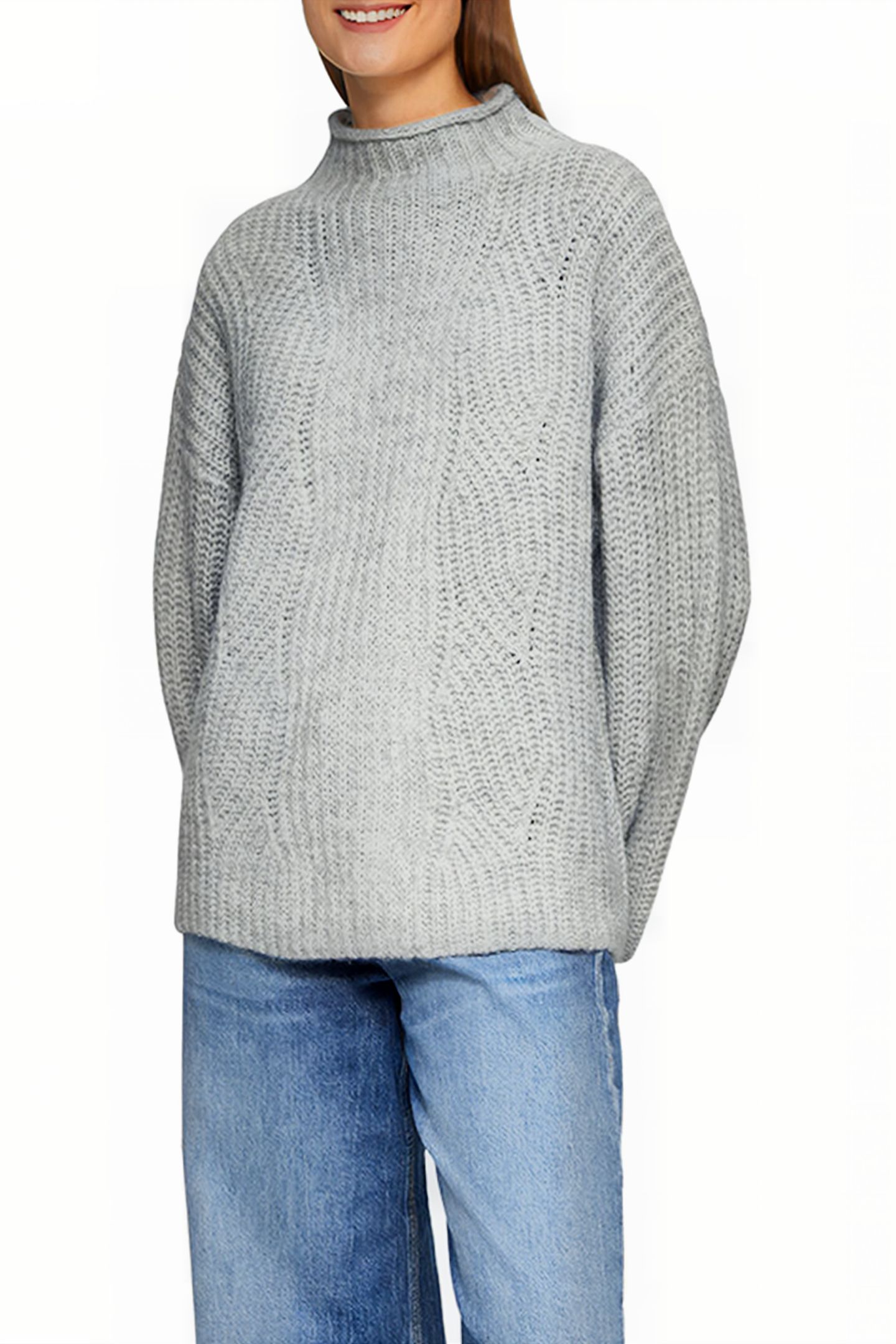 S.OLIVER PULLOVER GREY/BLACK 1