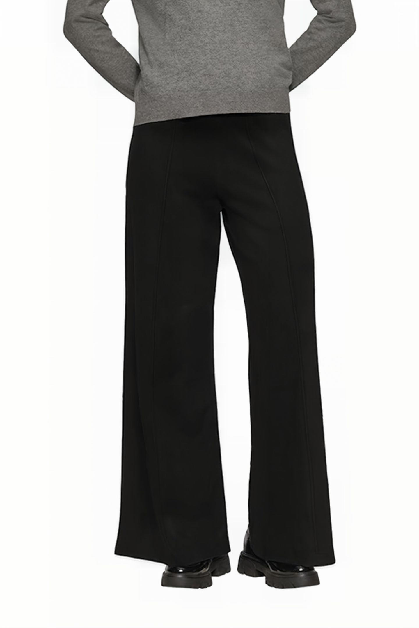 S.OLIVER PANT BLACK 1