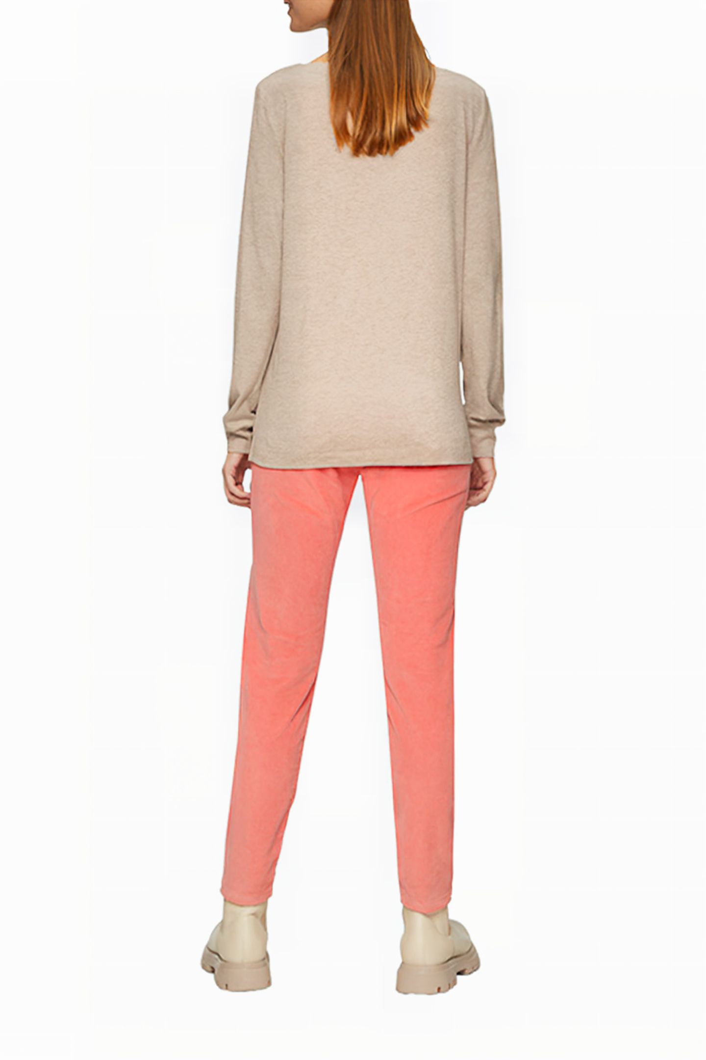 S.OLIVER T-SHIRTS BROWN BEIGE 2
