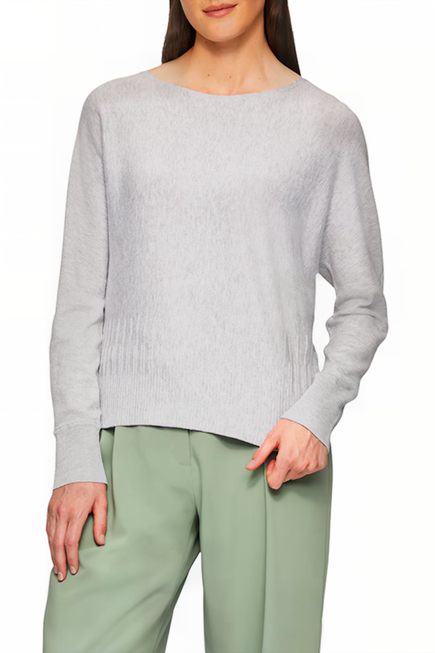 S.OLIVER PULLOVER LIGHT GREY 1