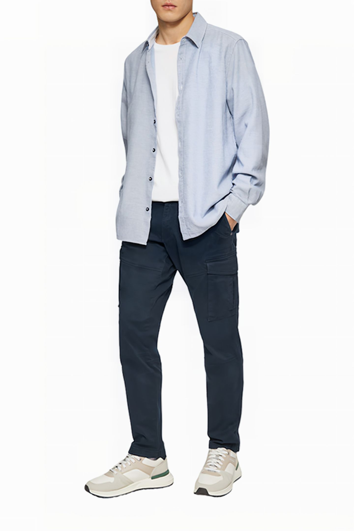 S.OLIVER PANT MARINE BLUE 2