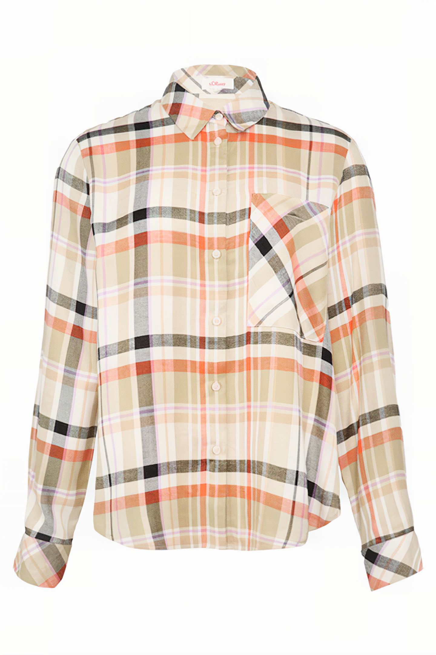 S.OLIVER BLOUSE BROWN BEIGE 4