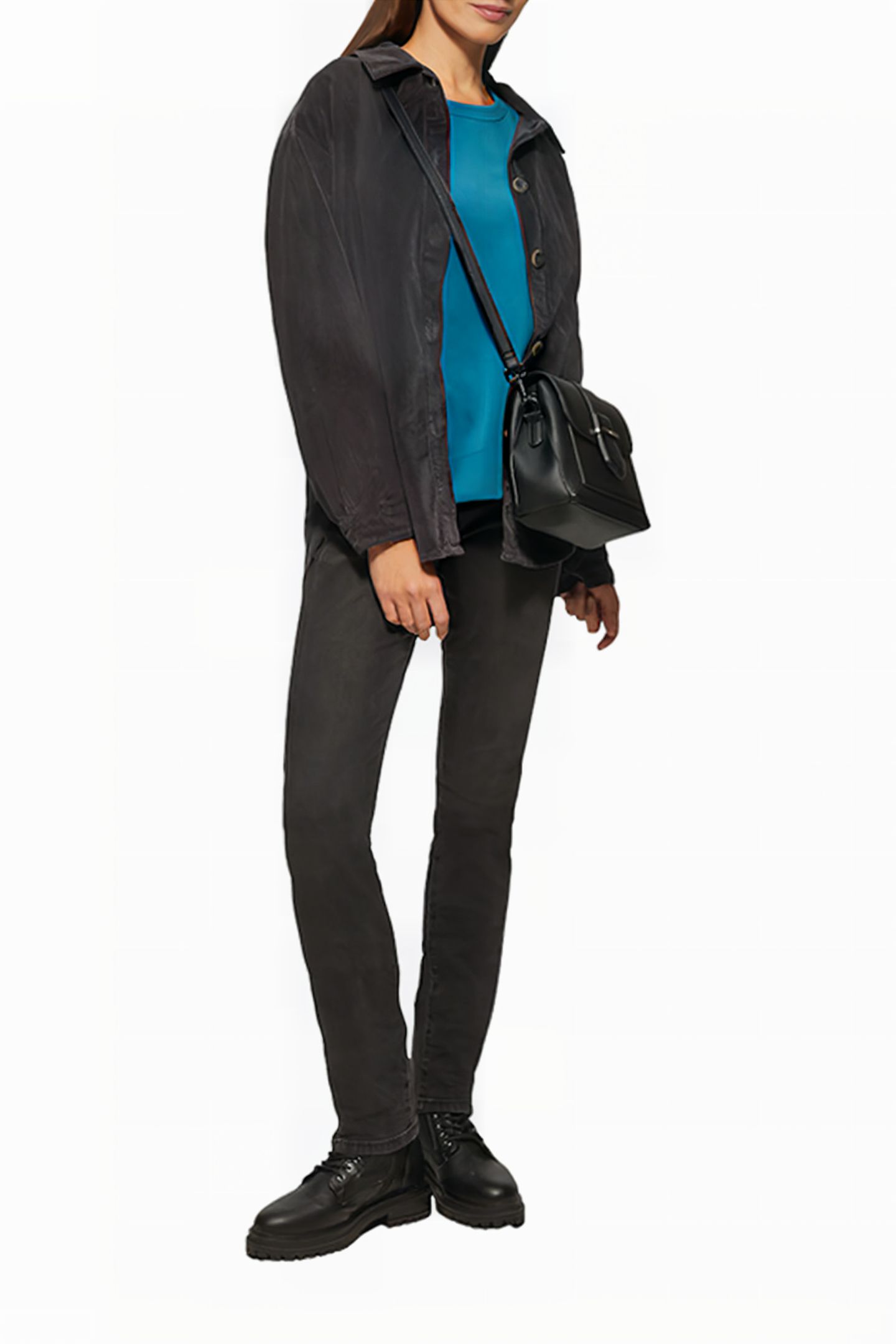 S.OLIVER SWEATSHIRTS BLUE PETROL 4