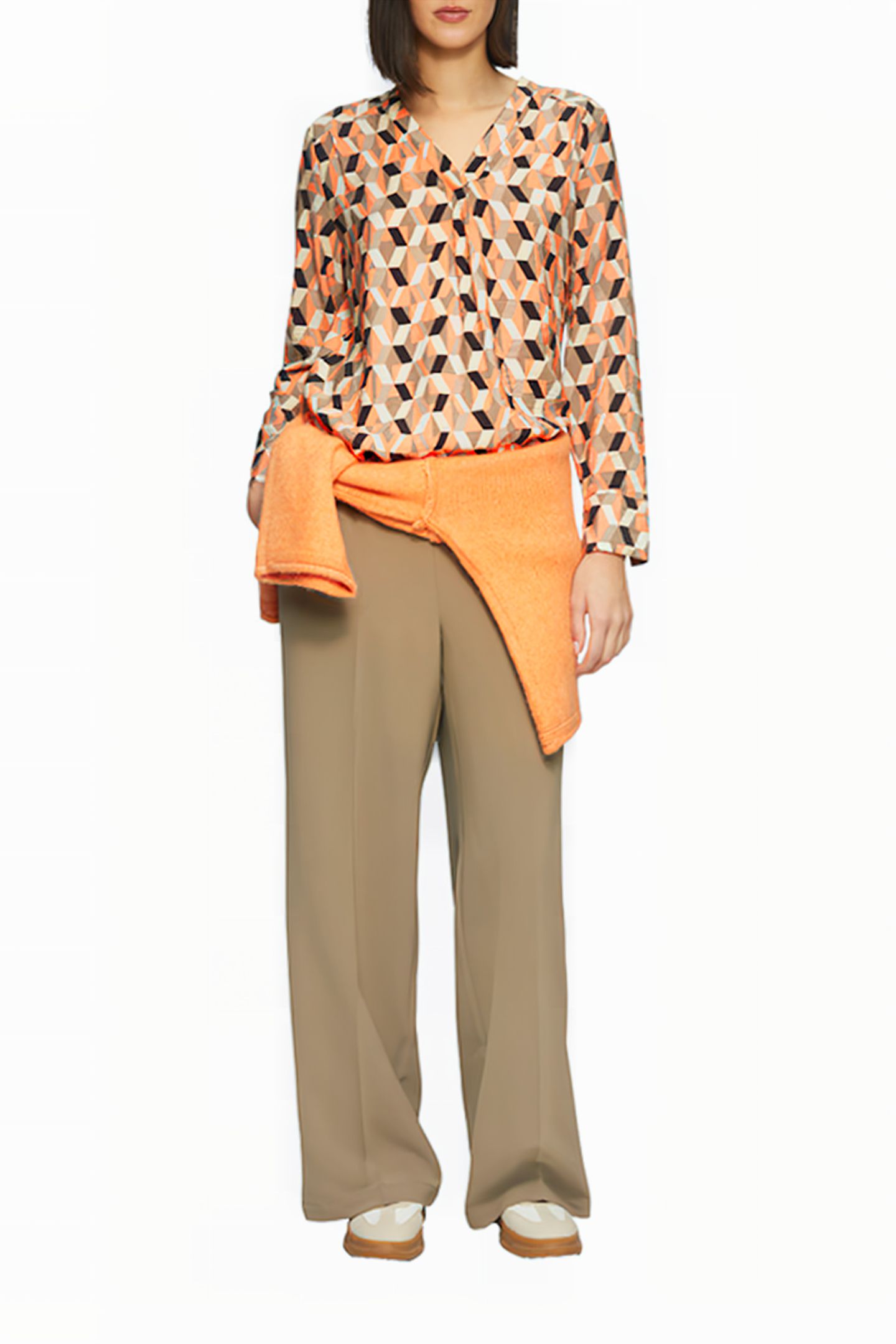 S.OLIVER BLOUSE ORANGE 4