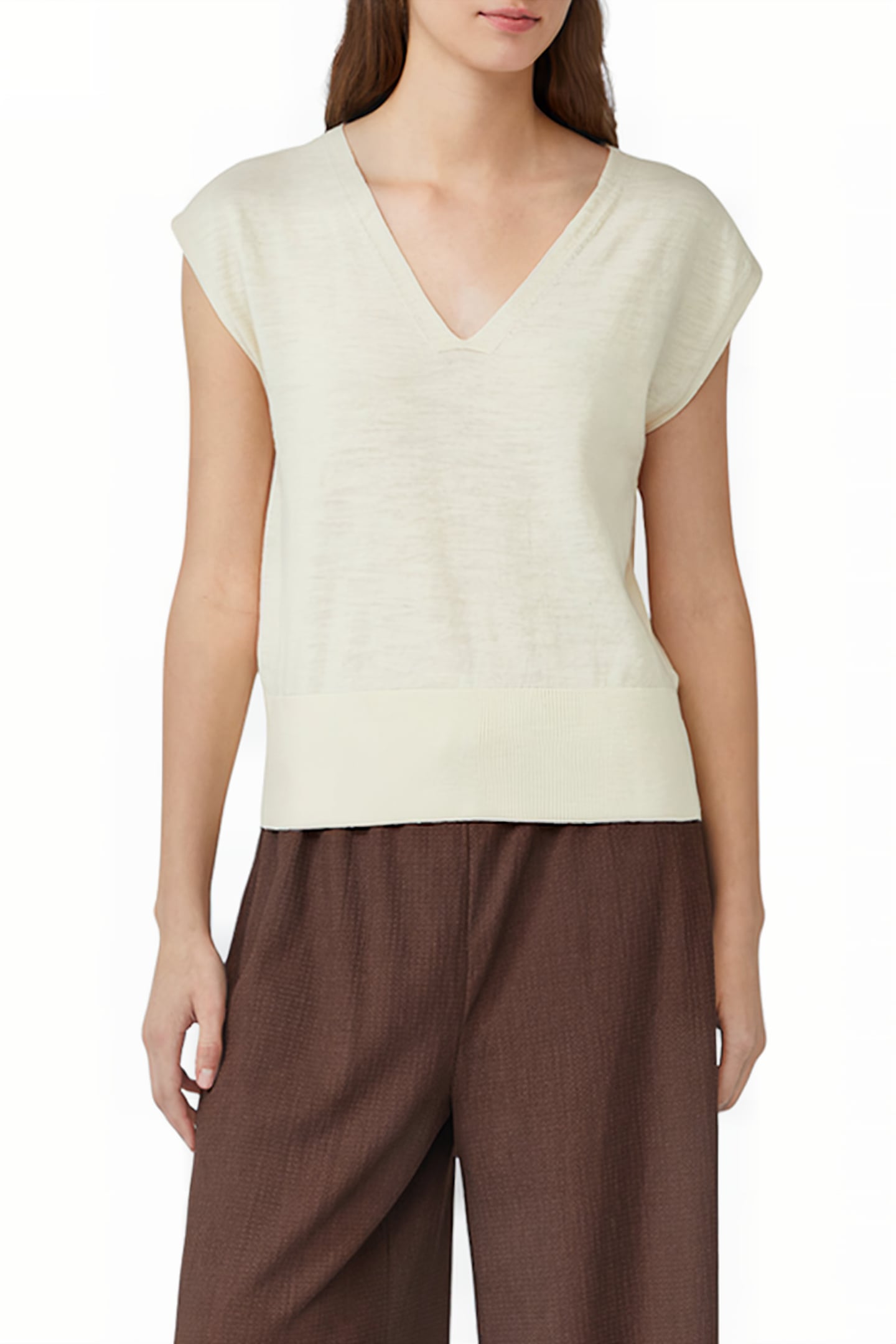 S.OLIVER STRICKWAREN OFF WHITE 1