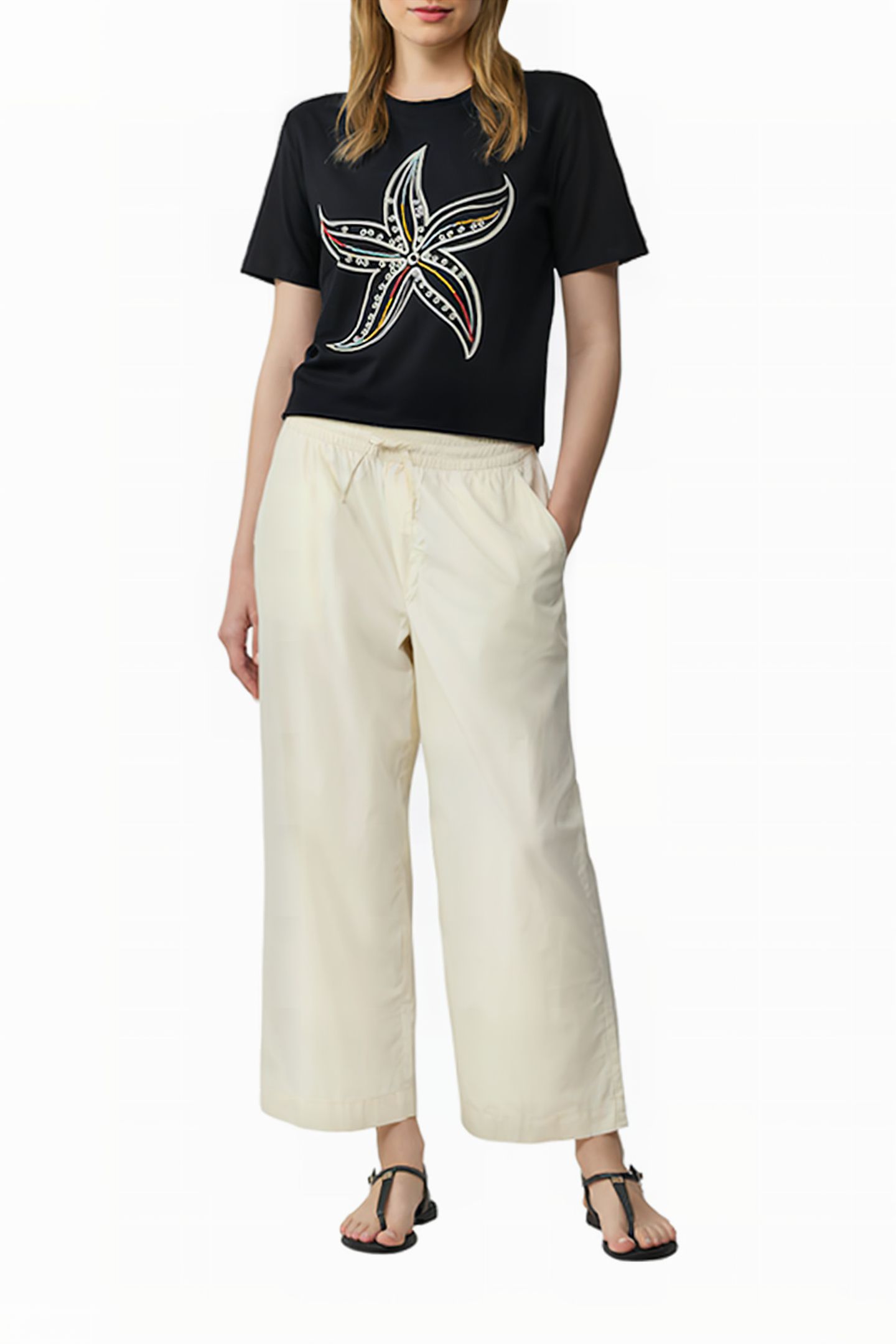 S.OLIVER HOSEN OFF WHITE 2