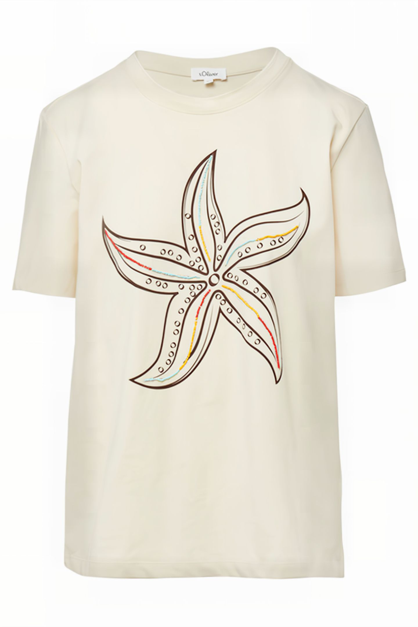 S.OLIVER T-SHIRTS OFF WHITE 4