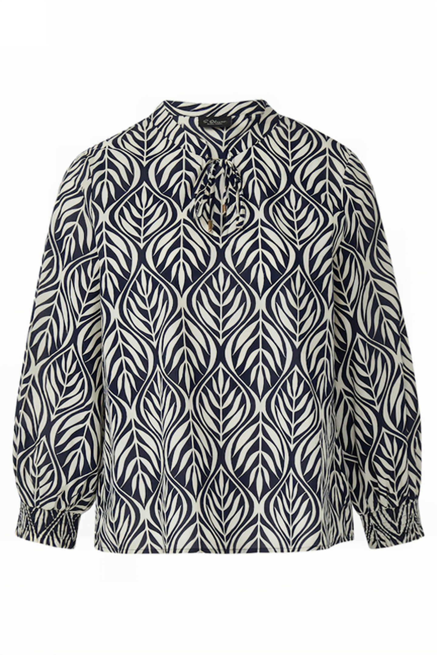 S.OLIVER BLOUSE MARINE BLUE 4