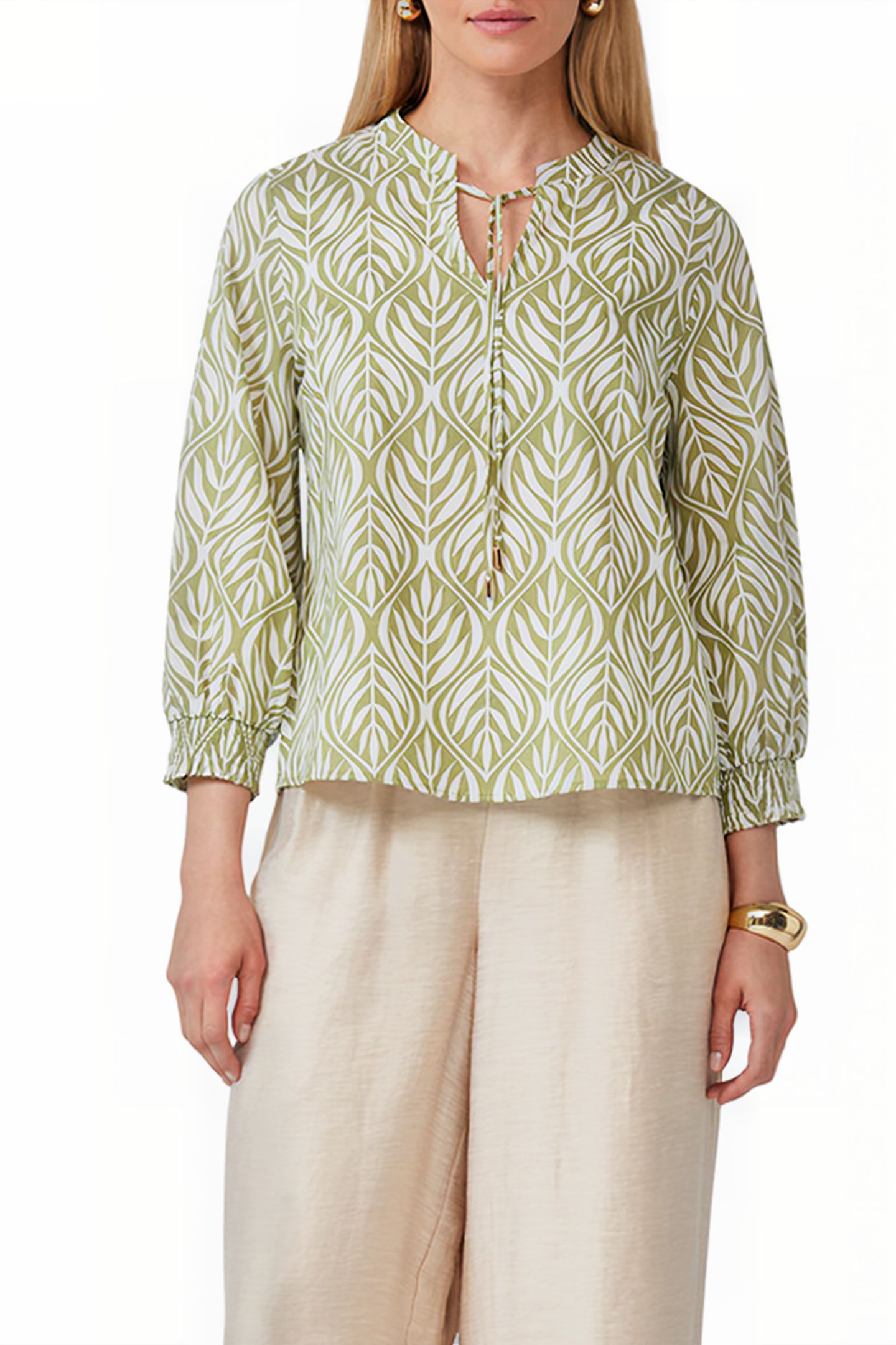 S.OLIVER BLOUSE GREEN 1