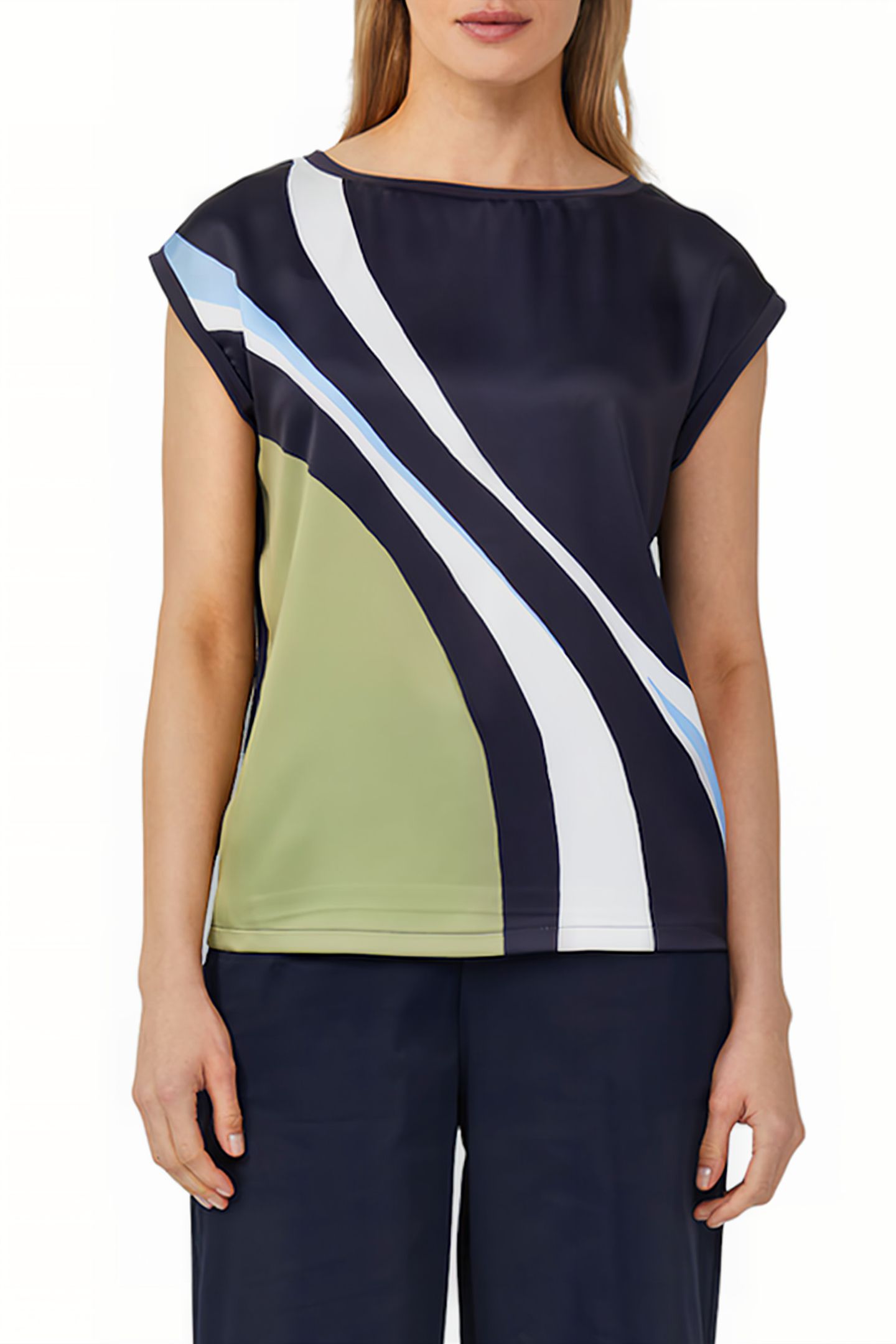 S.OLIVER T-SHIRTS MARINE BLUE 1