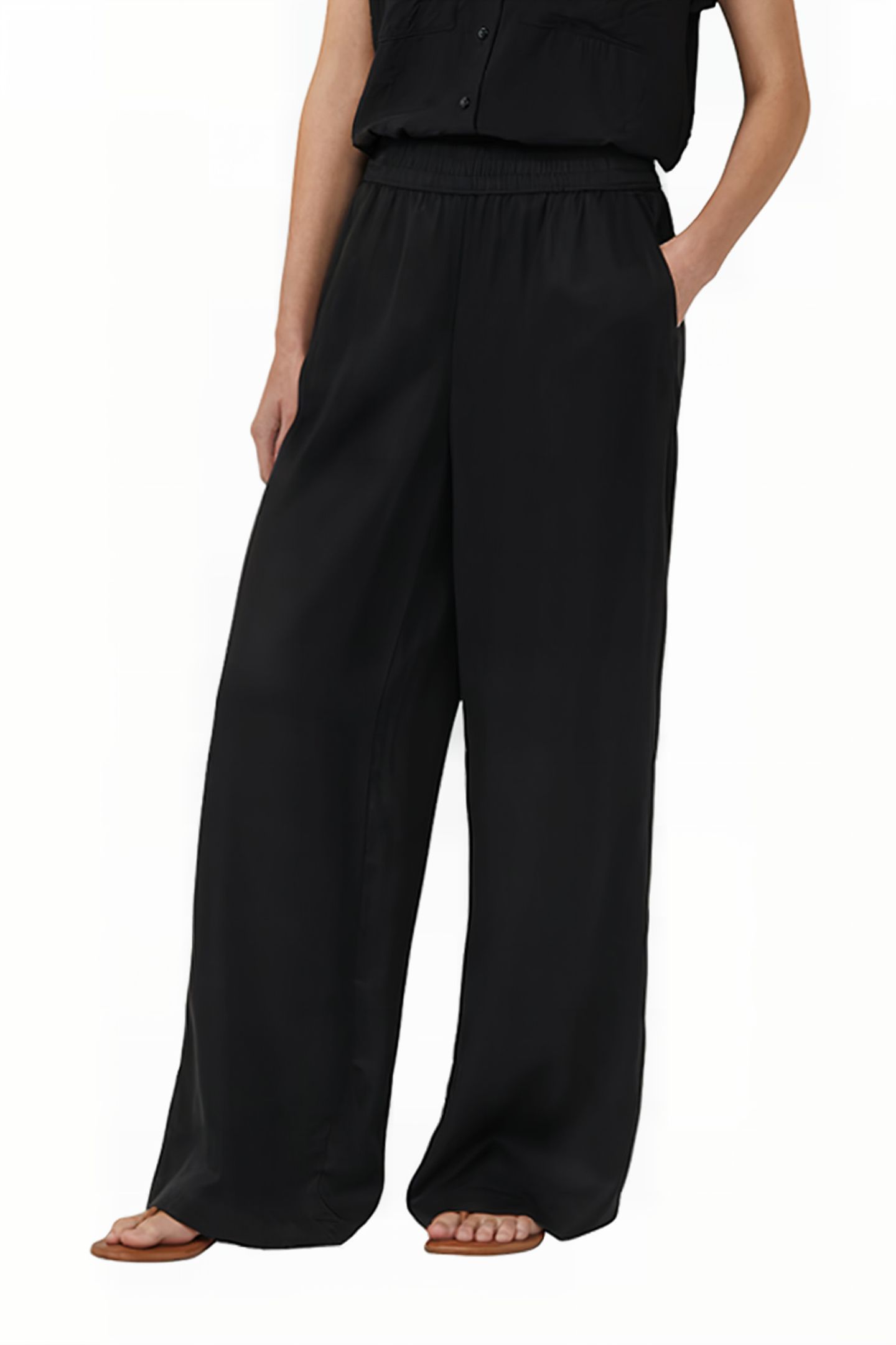 S.OLIVER PANT BLACK 1