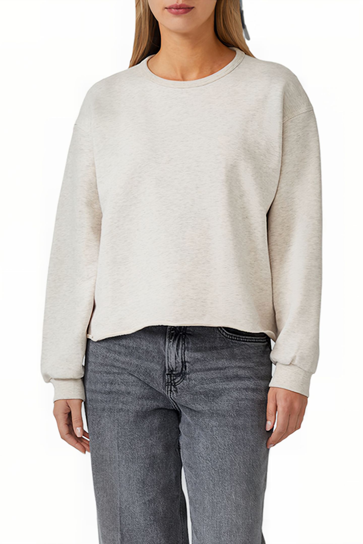 S.OLIVER SWEATSHIRT BEIGE 1