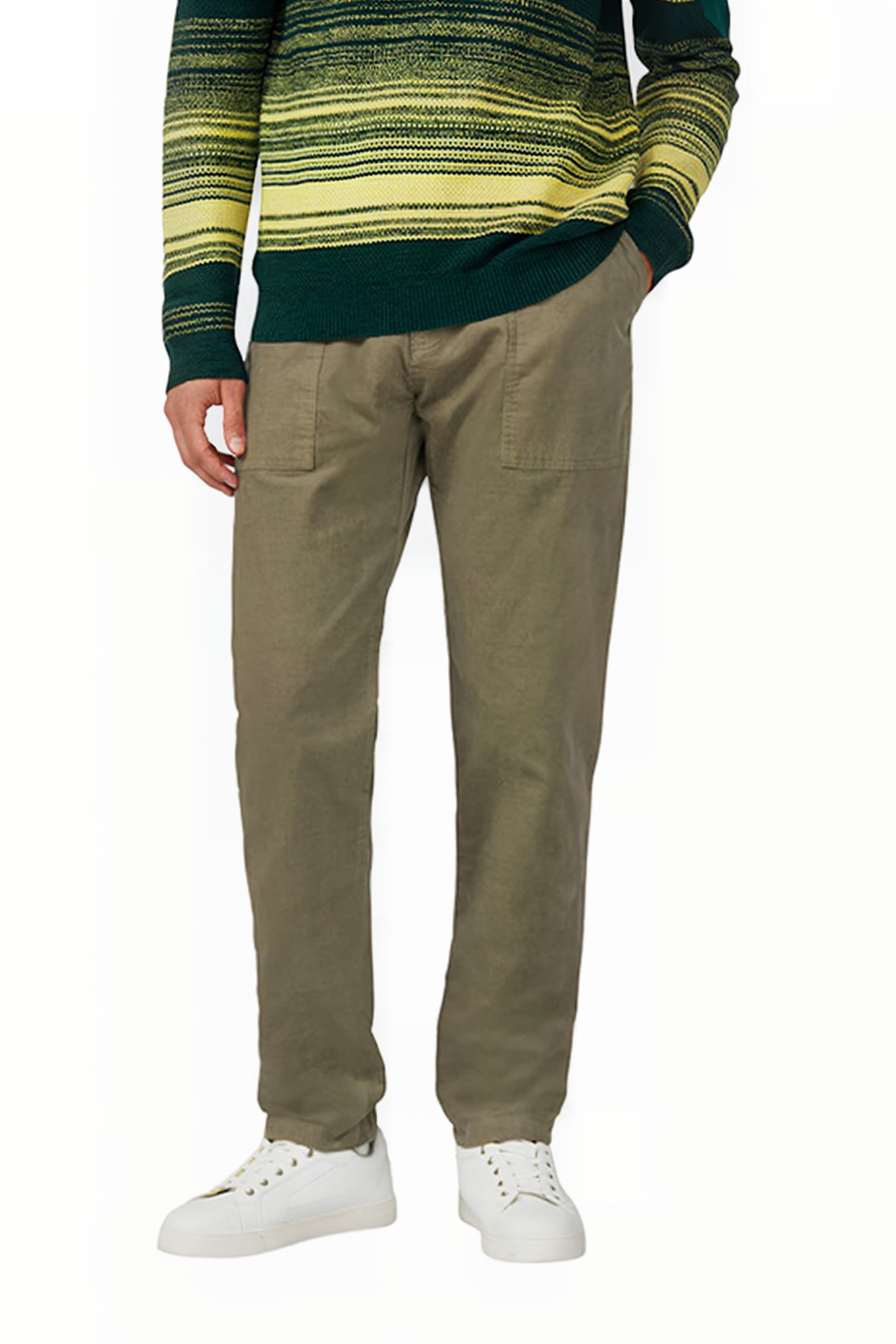 S.OLIVER PANT GREEN 1