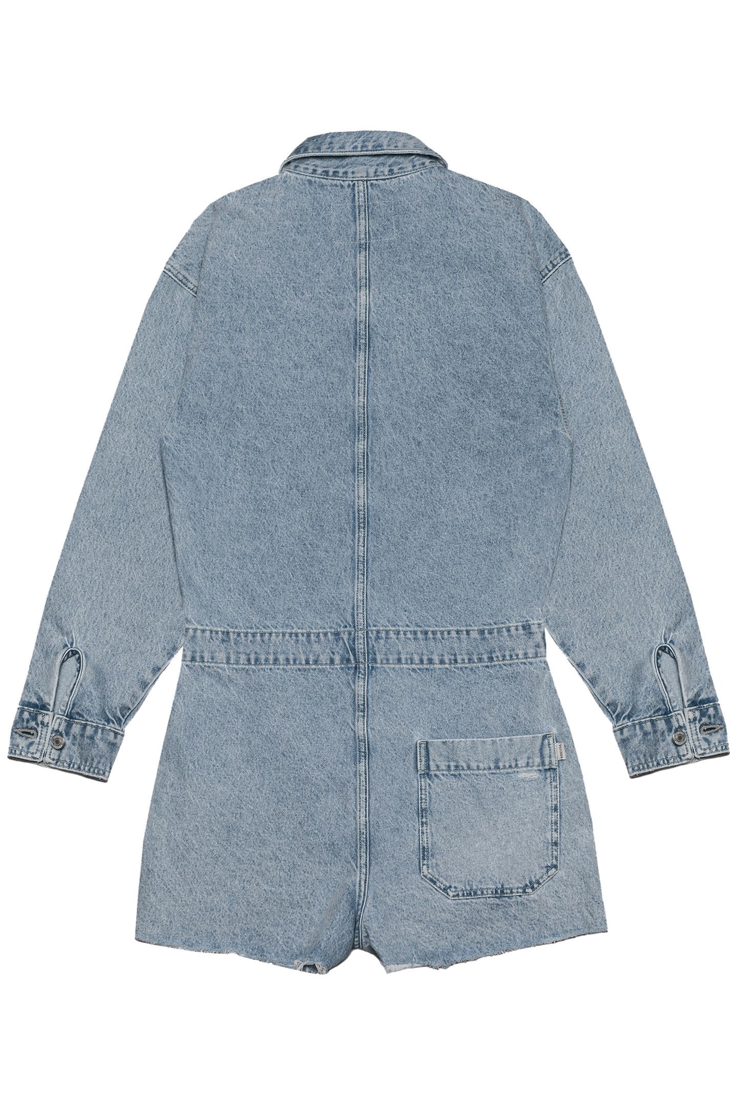 THE BLUE SHORT DENIM JUMPSUIT 2