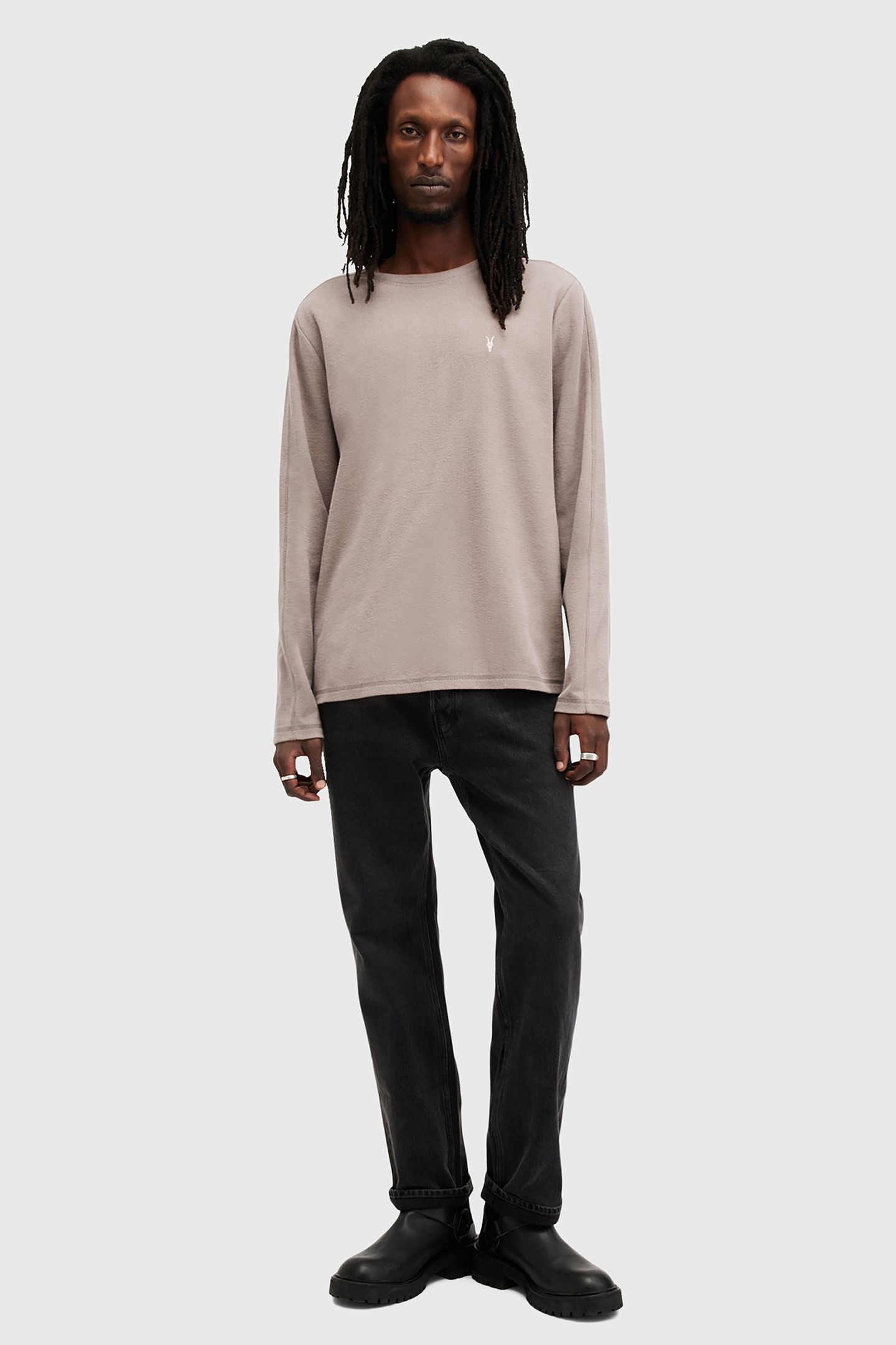 ROWE LS CONTRAST CRE TUSCAN BROWN 2