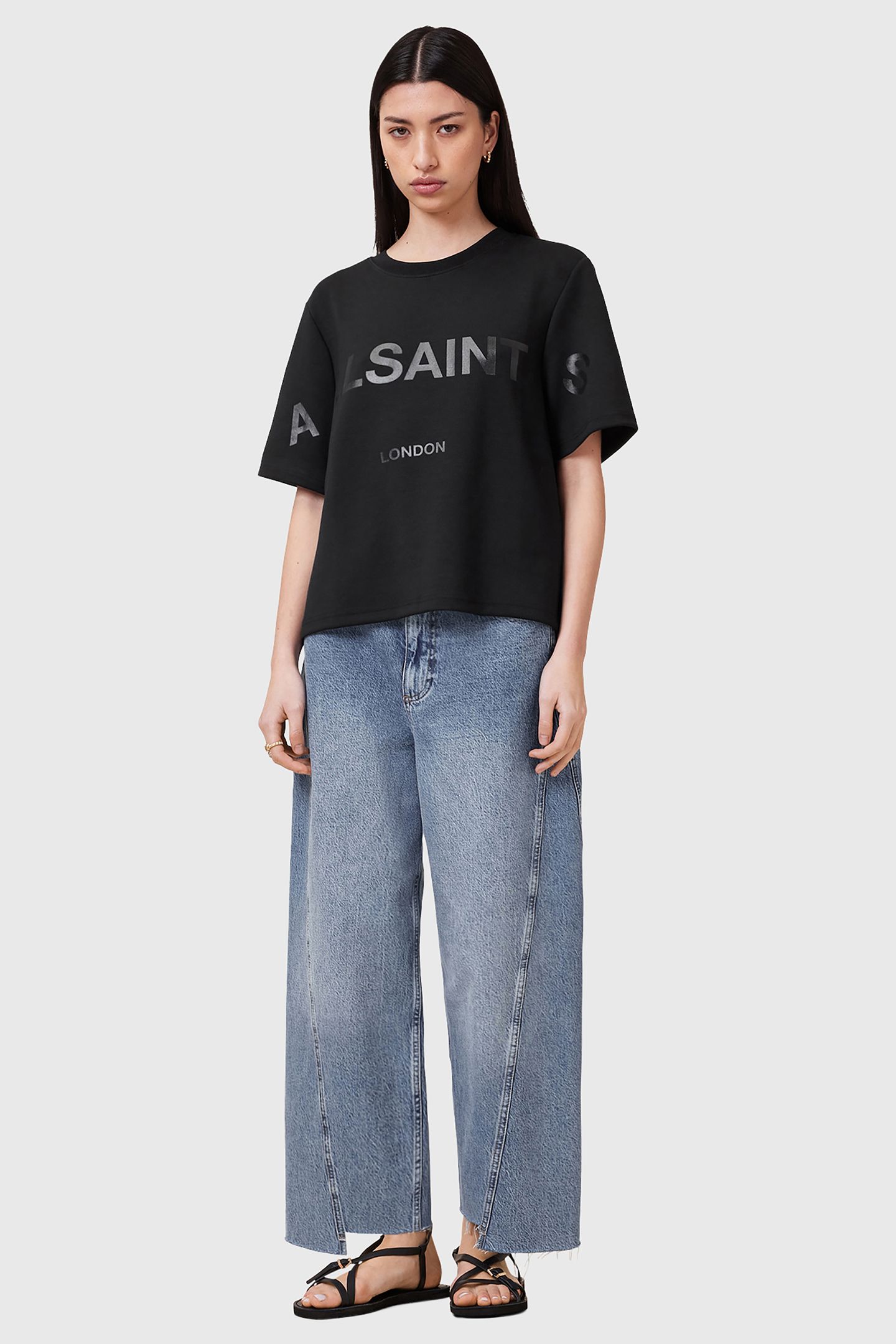 LINI BIGGY TEE BLACK 2