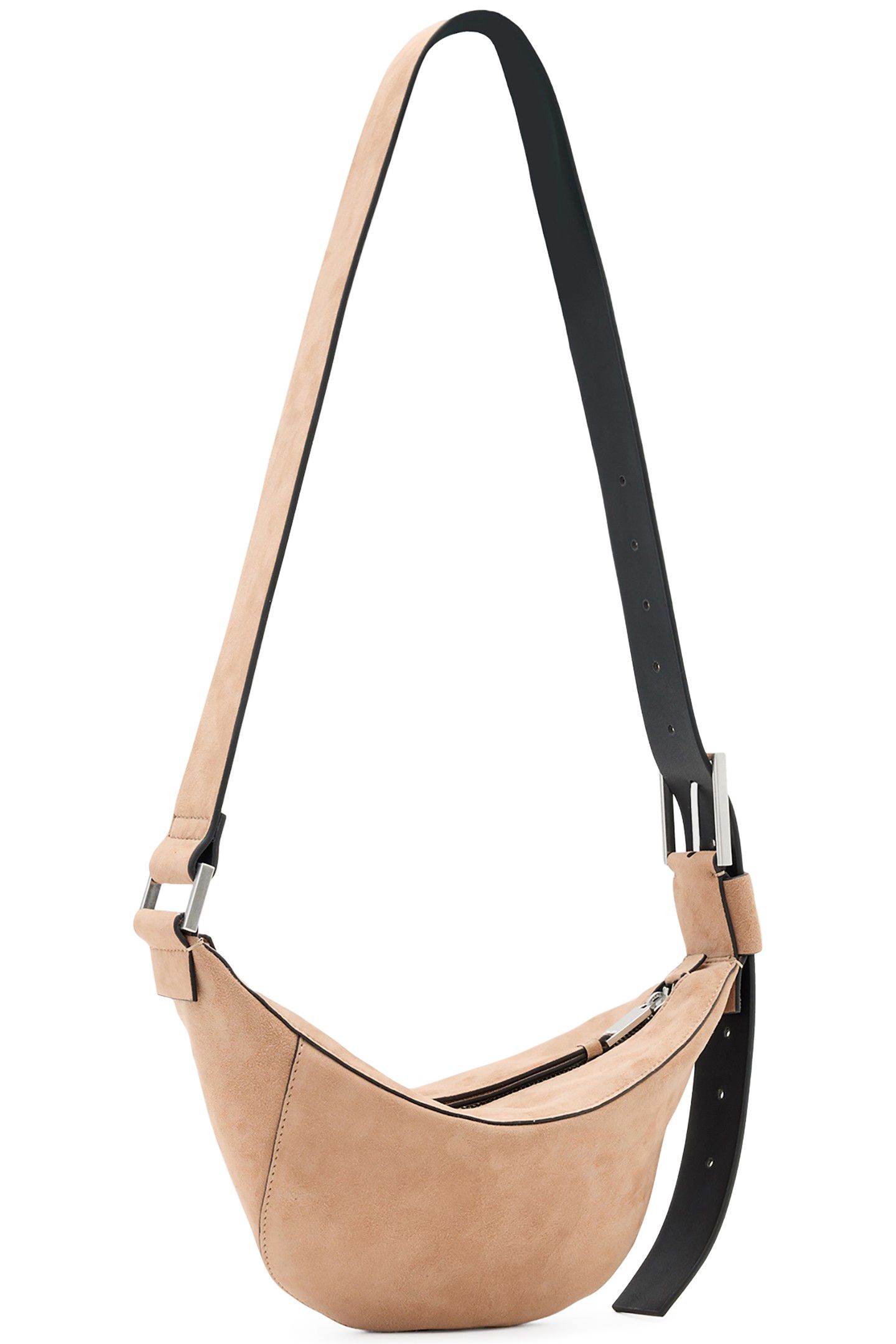 LUNA SUEDE CROSSBODY MINK BROWN 4