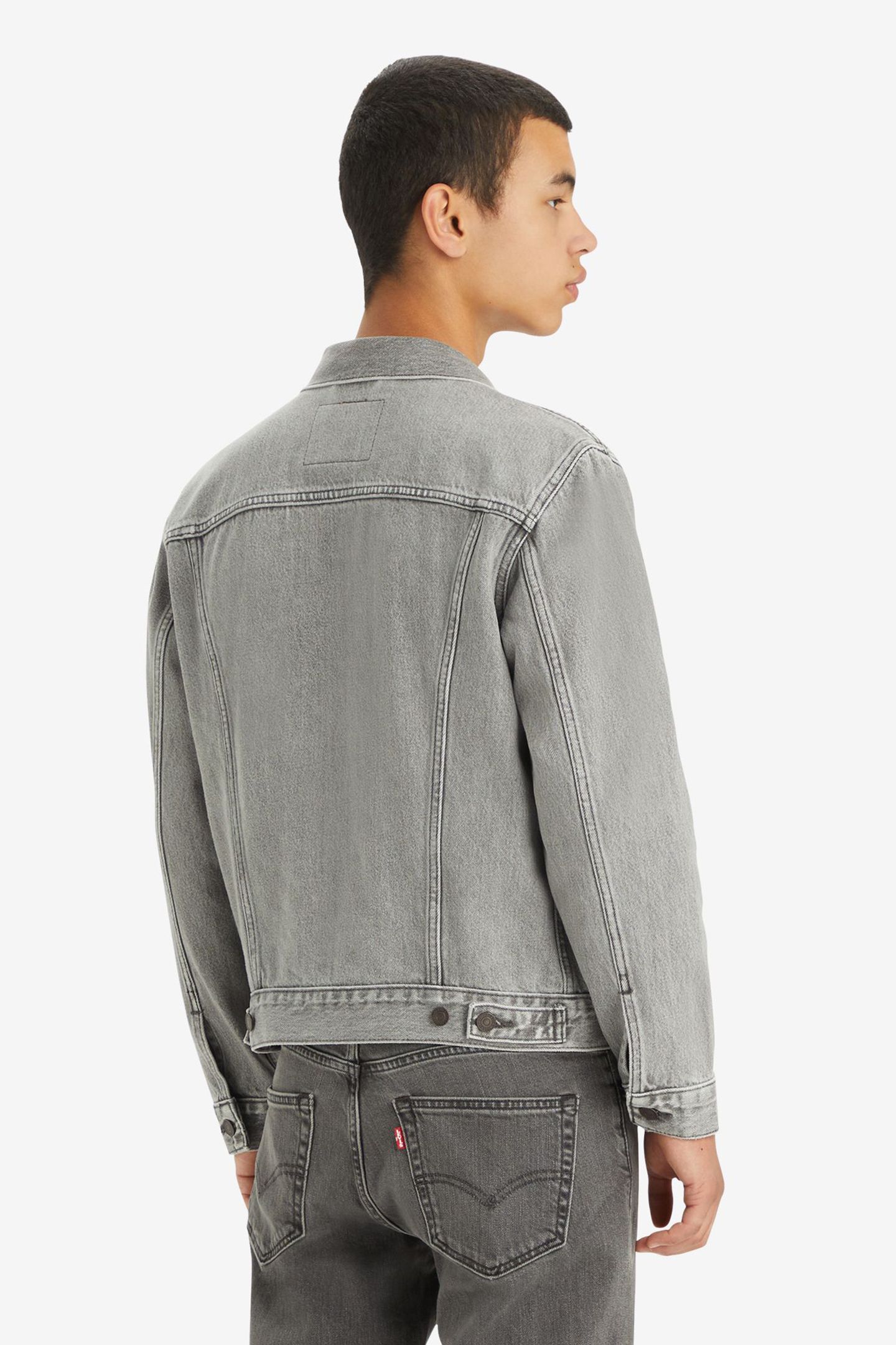 TRUCKER JACKET GREY 6