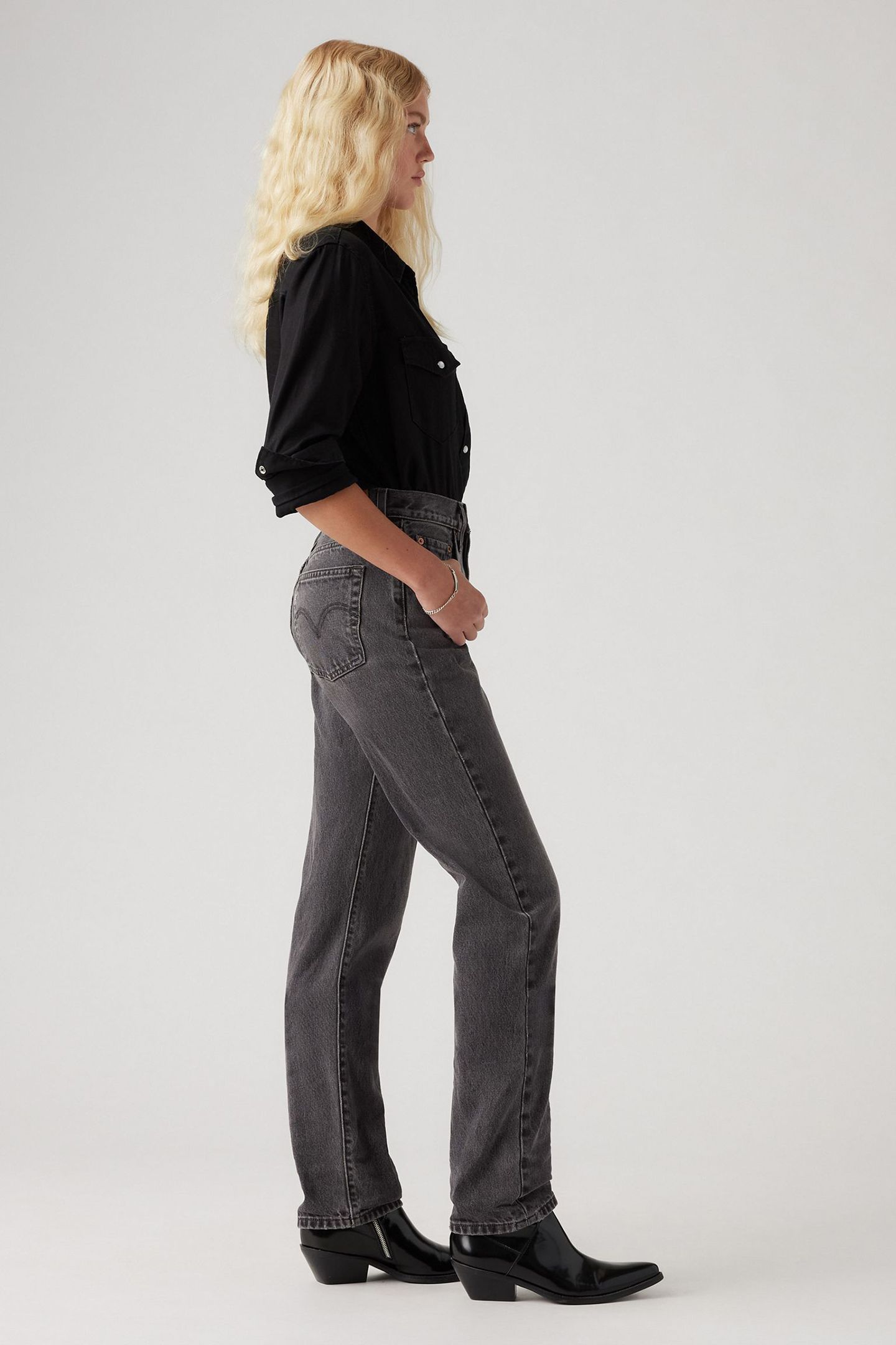 501® ORIGINAL JEANS BLACK 5