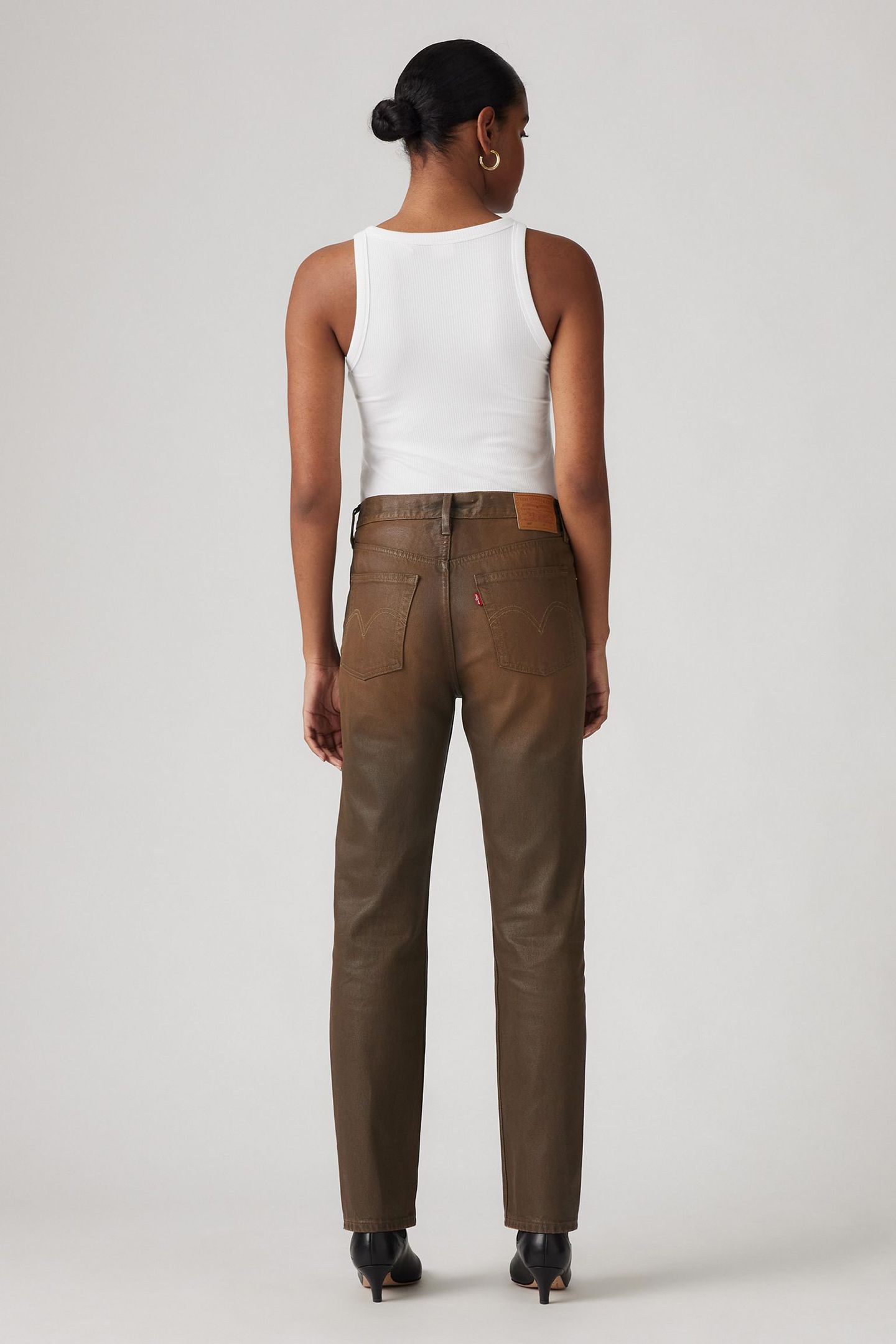 501® ORIGINAL JEANS BROWN 3