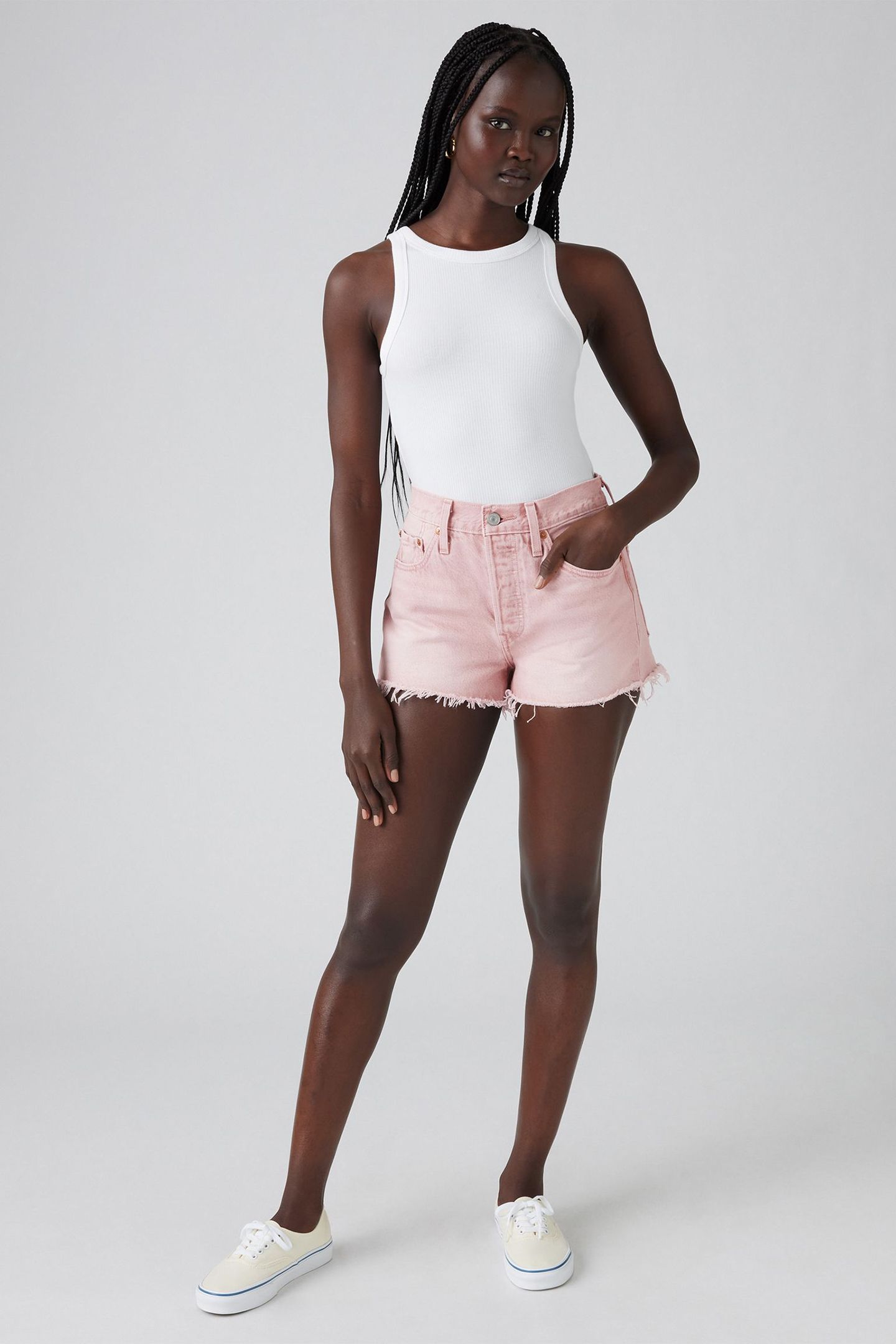 501® ORIGINAL SHORTS PINK 2