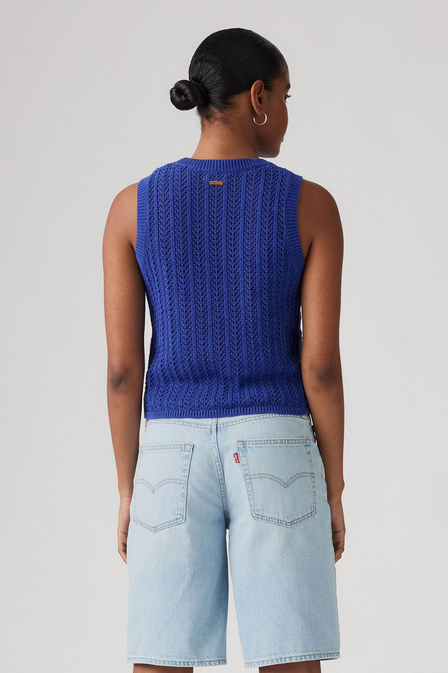 SUNRISE CROCHET TANK BLUE 2
