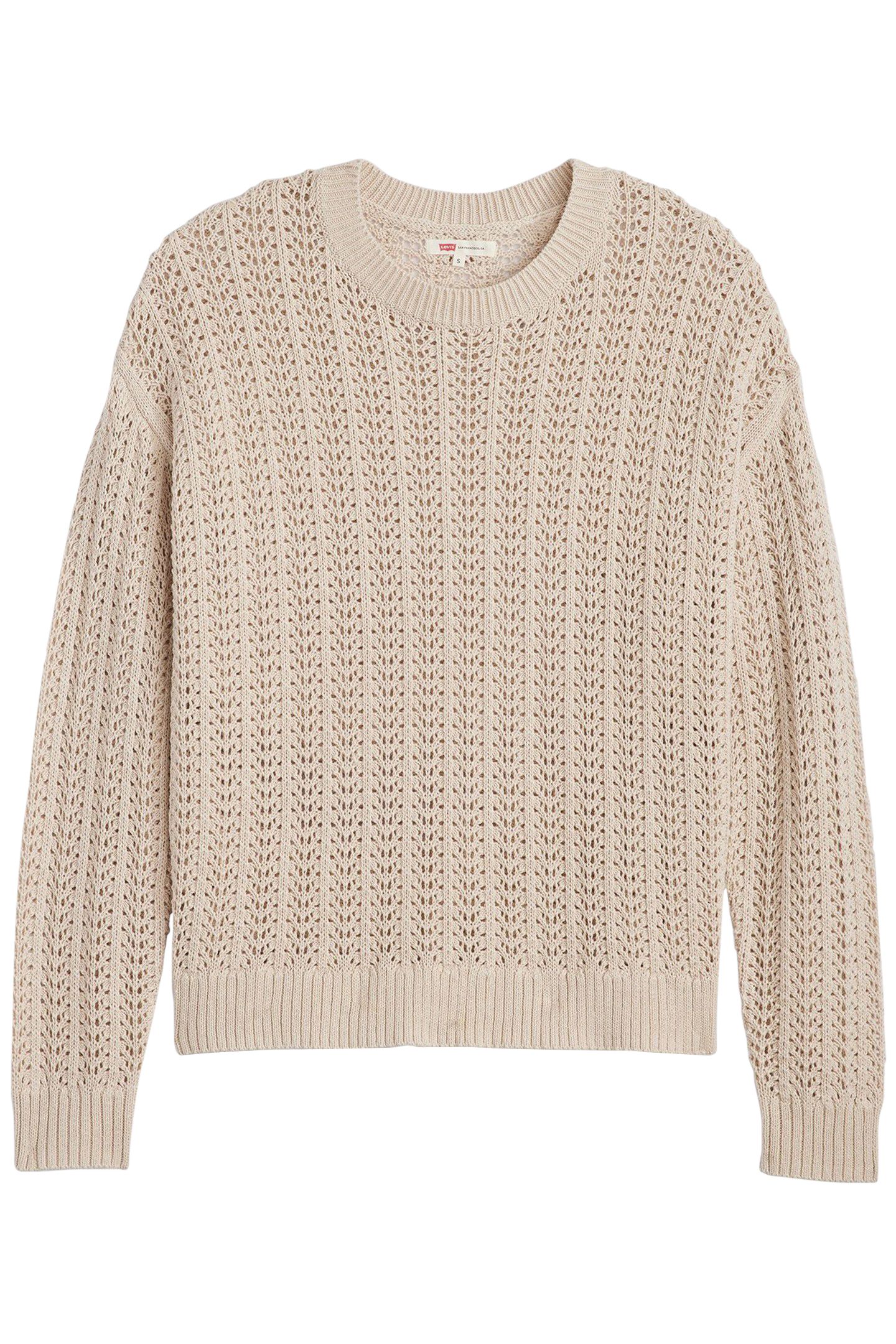 SUNRISE CROCHET SWEATER NEUTRAL 3