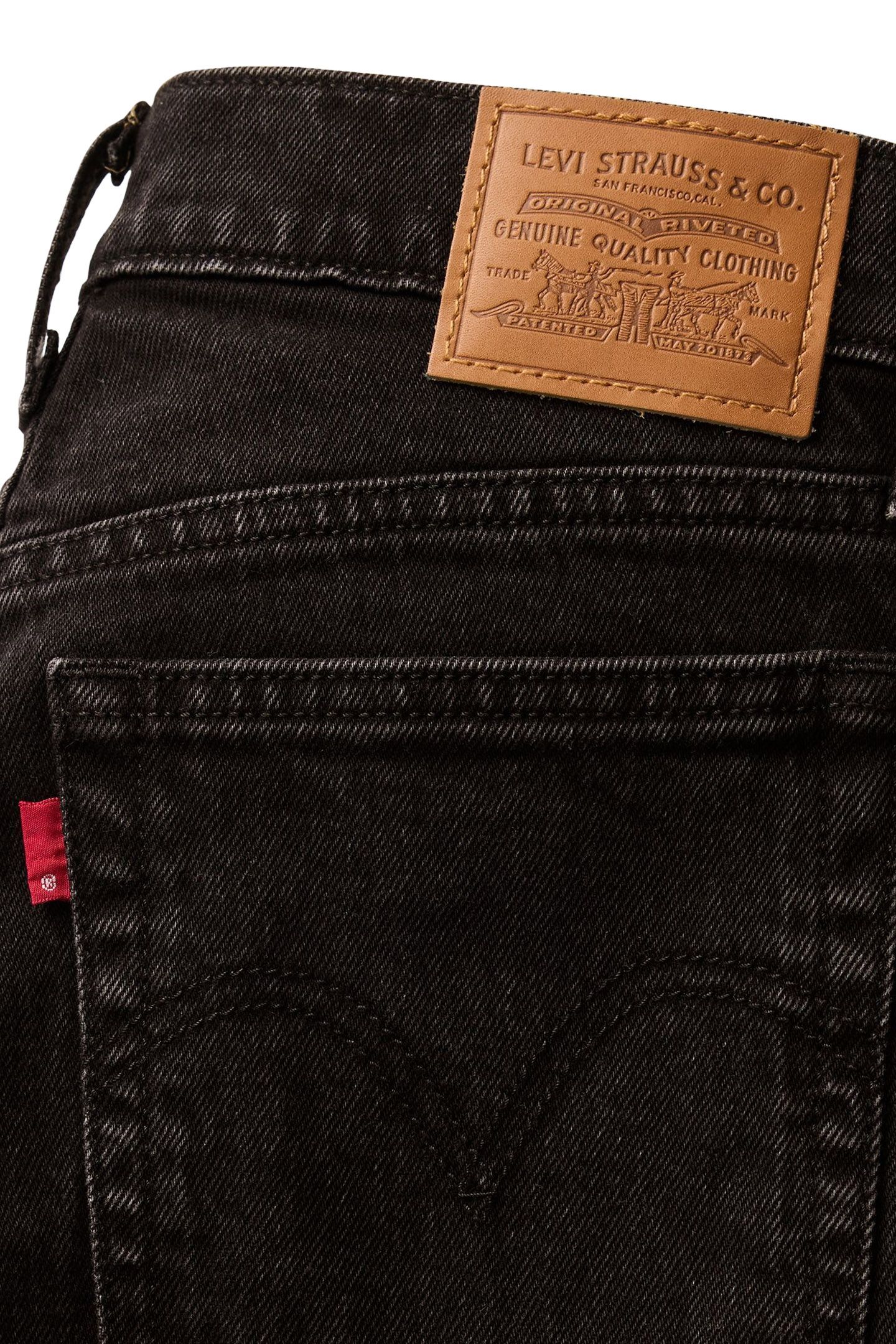 WEDGIE CAPRI JEANS BLACK 6