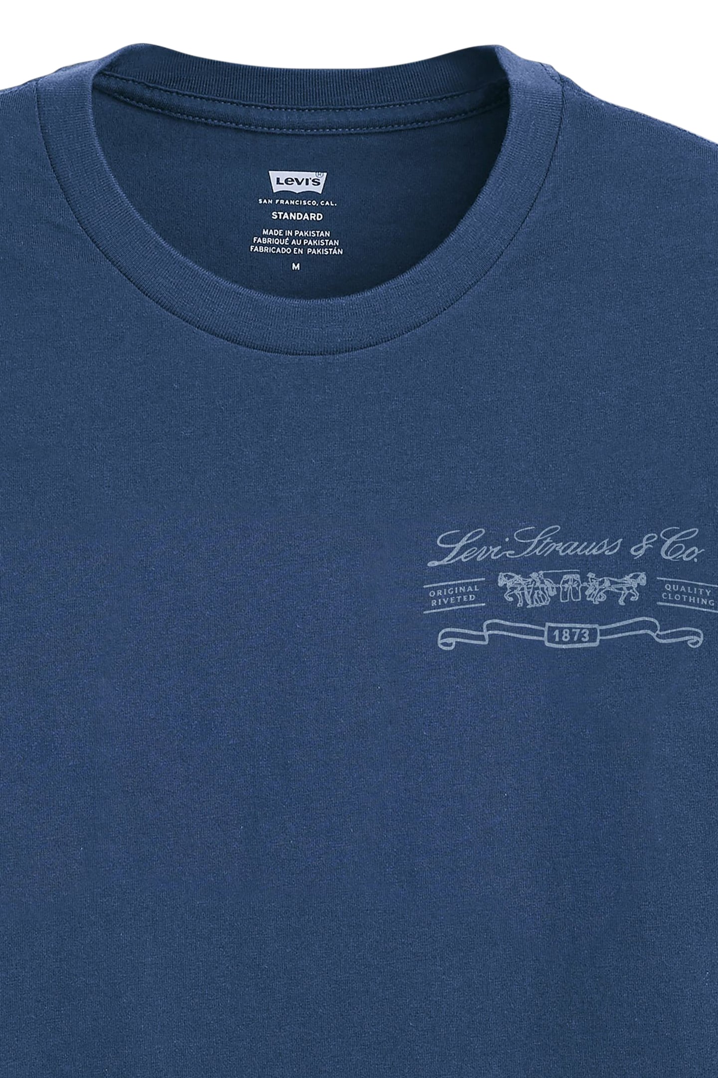GRAPHIC CREWNECK T-SHIRT BLUE 6