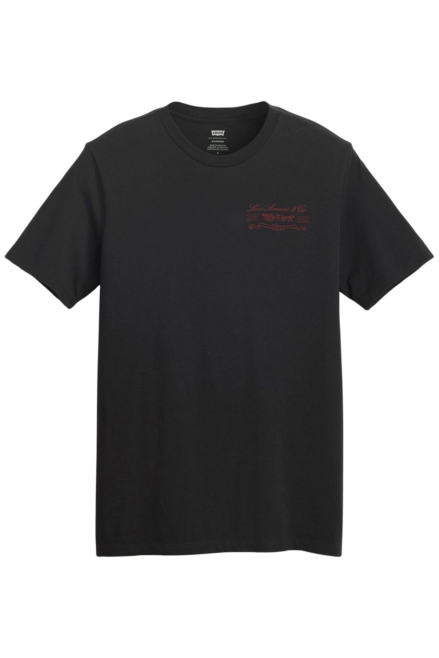 GRAPHIC CREWNECK T-SHIRT BLACK 3