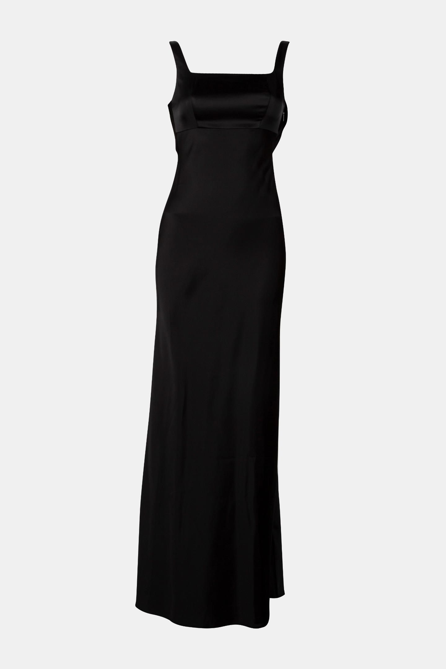 MARCIANO BY GUESS ESTELLA LONG DRESS S JET BLACK 5