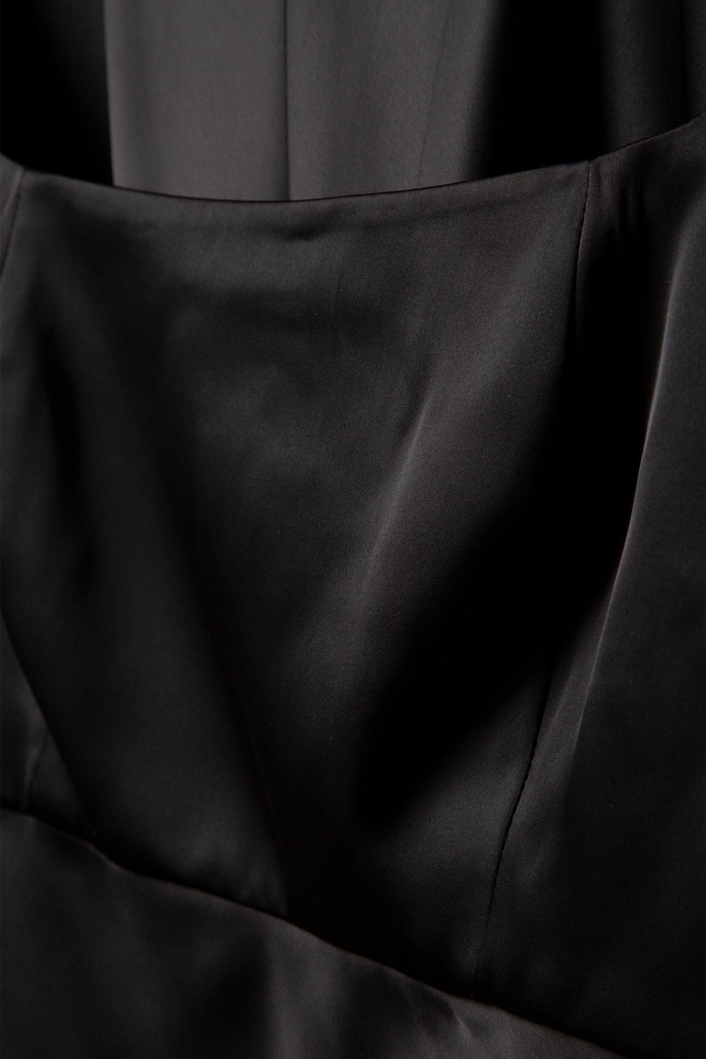MARCIANO BY GUESS ESTELLA LONG DRESS S JET BLACK 4
