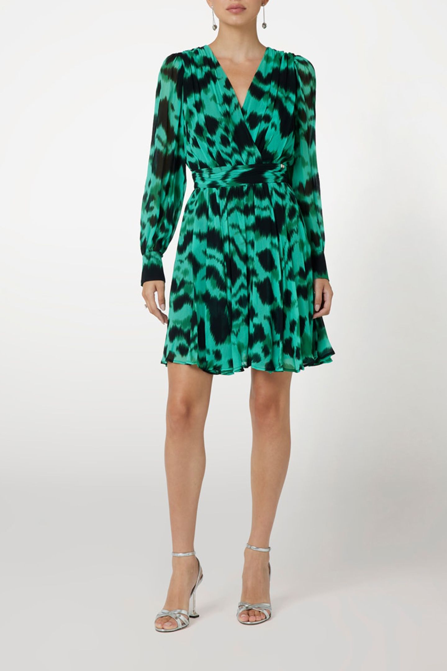 MARCIANO BY GUESS AGNES MIDI DRESS WALK IN THE WILD 3