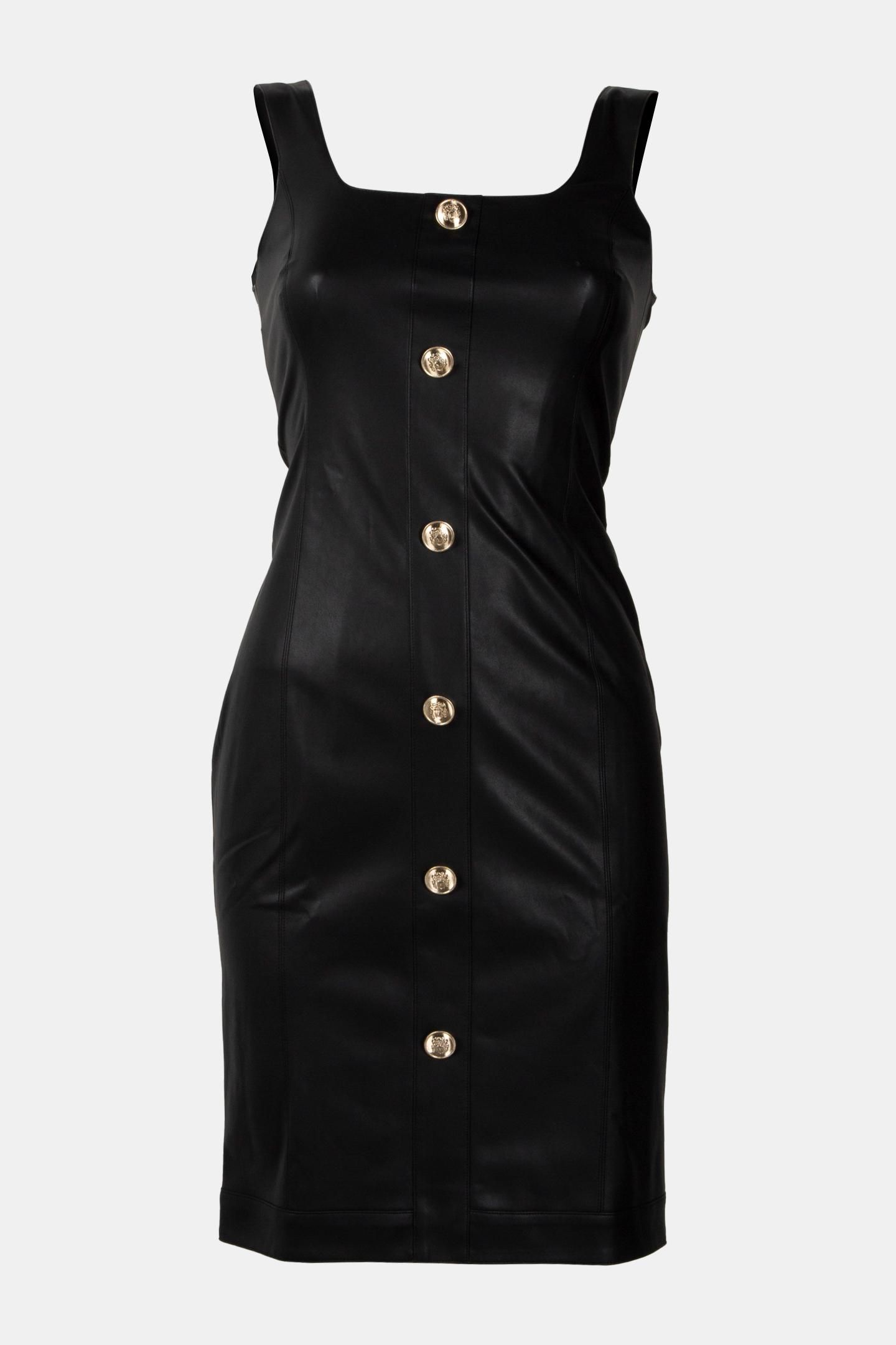 MARCIANO BY GUESS RAMONA SL DRESS JET BLACK 3