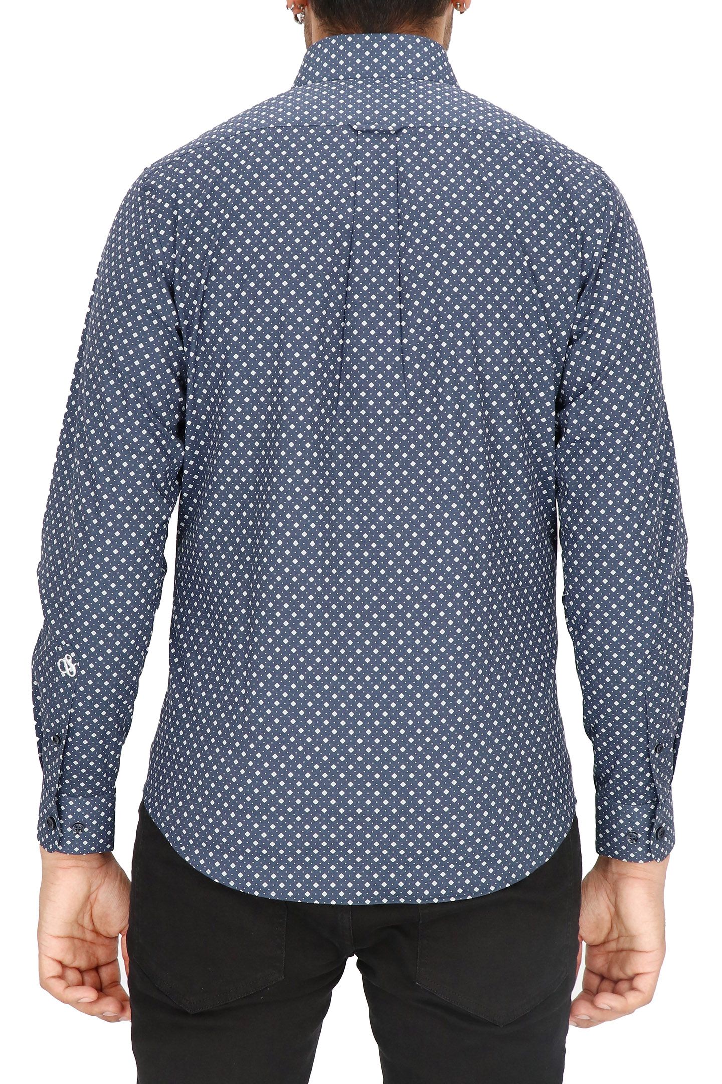 DRESS SHIRT NAVY 2