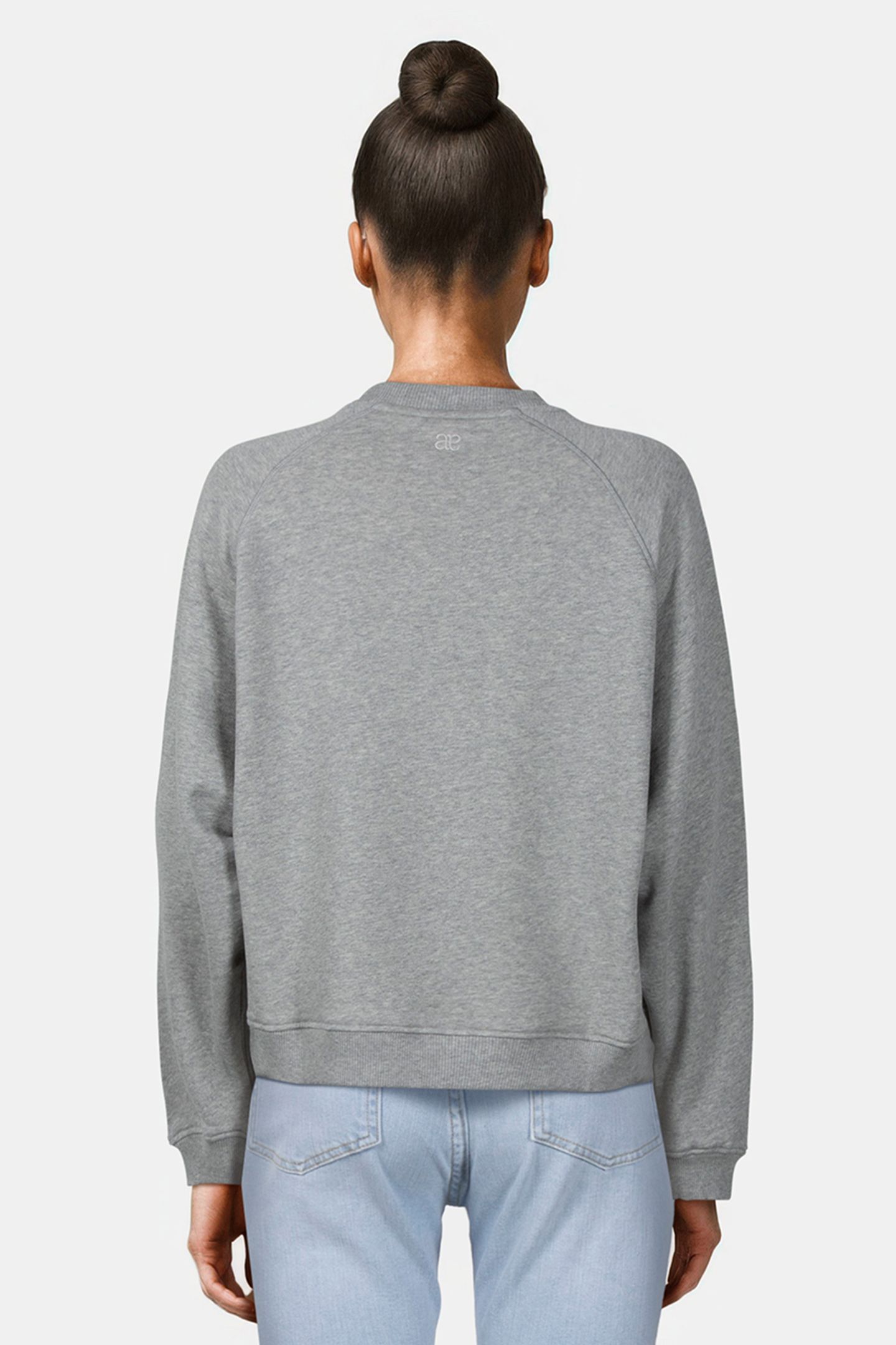 KORALIA SWEATER LIGHT GREY MELANGE 2