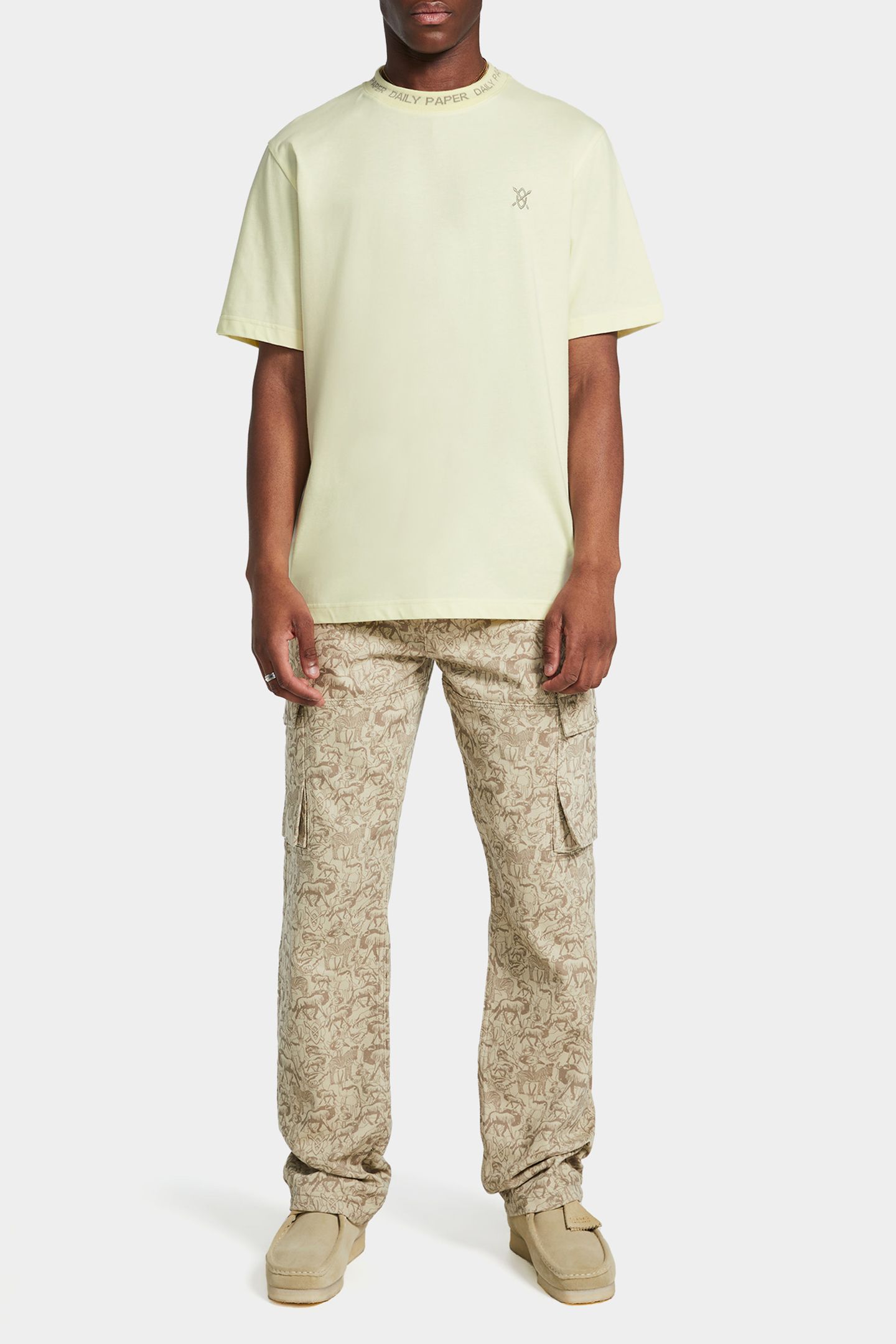 ERIB SS T-SHIRT UNISEX ICING YELLOW 1