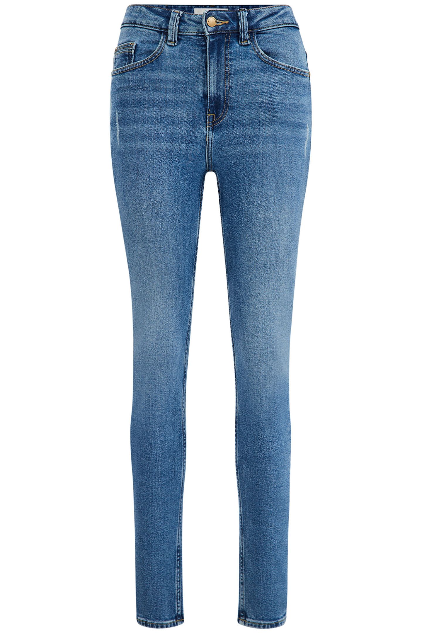5-POCKET HIGH WAIST BLUE 4