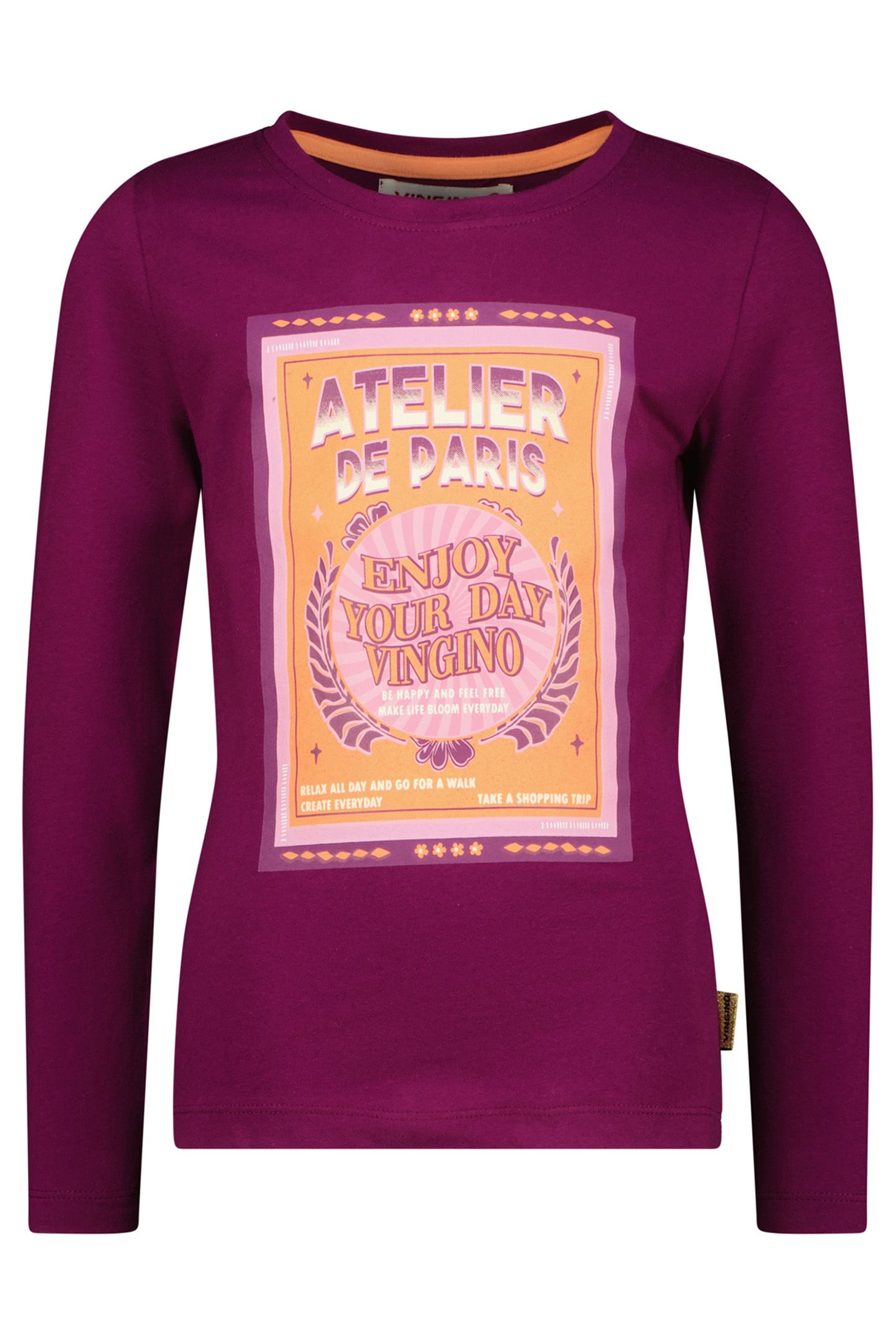 GIRLS JANNEKE T-SHIRT MAGIC PURPLE 1