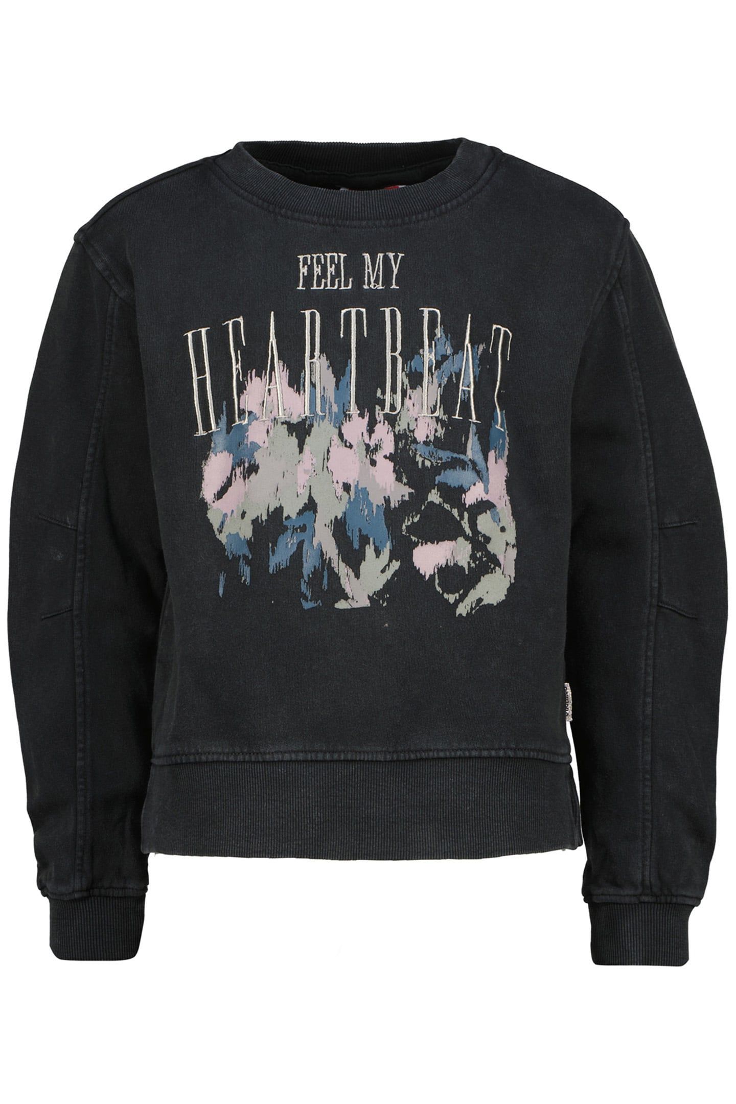 GIRLS NALITA SWEATER WASHED BLACK 3