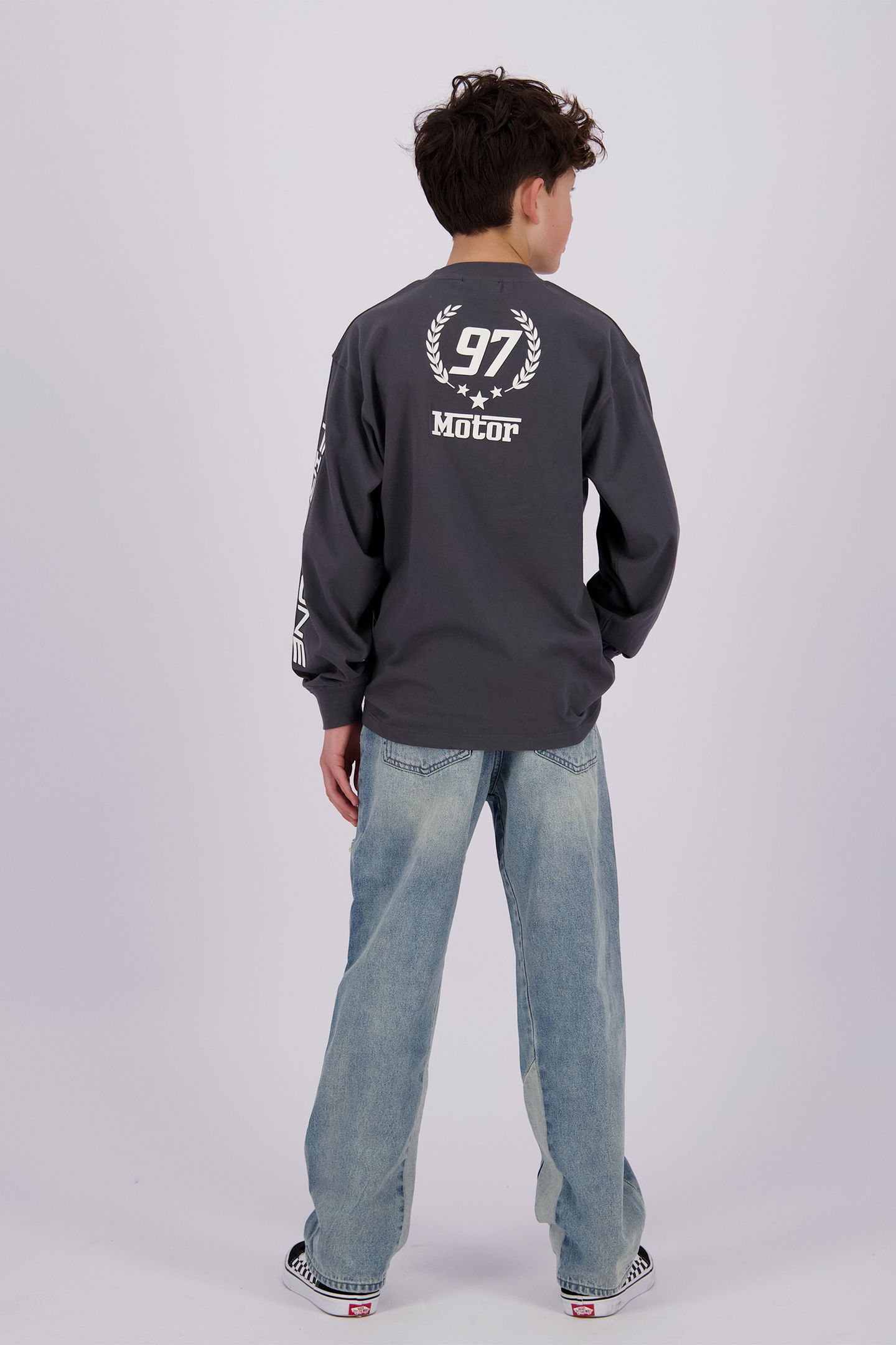 BOYS JITCH T-SHIRT DARK STONE 2