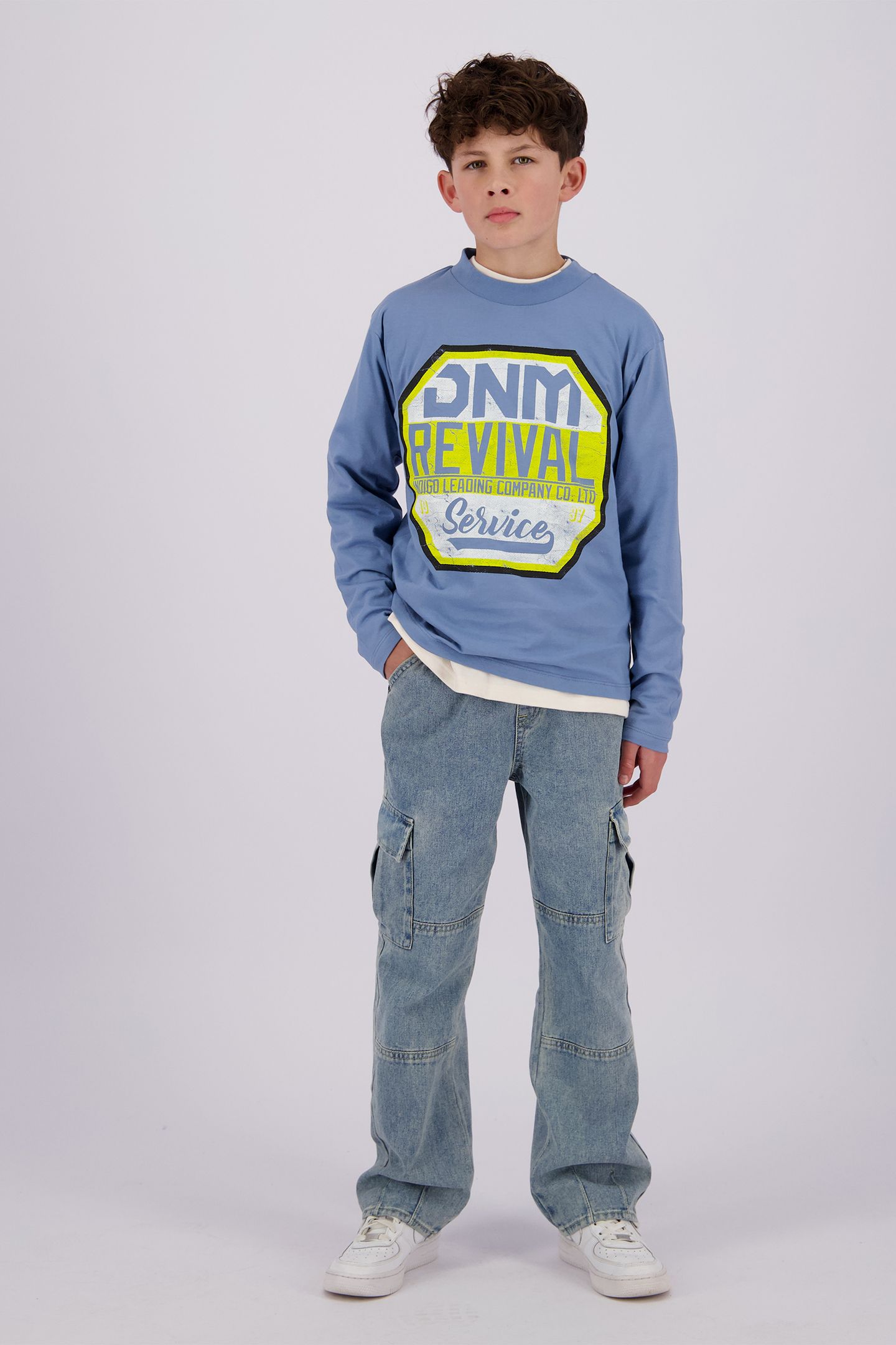 BOYS JENIM T-SHIRT LAKE BLUE 1