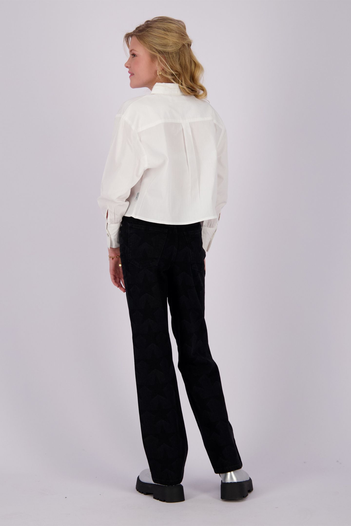 GIRLS LOISA BLOUSE REAL WHITE 2