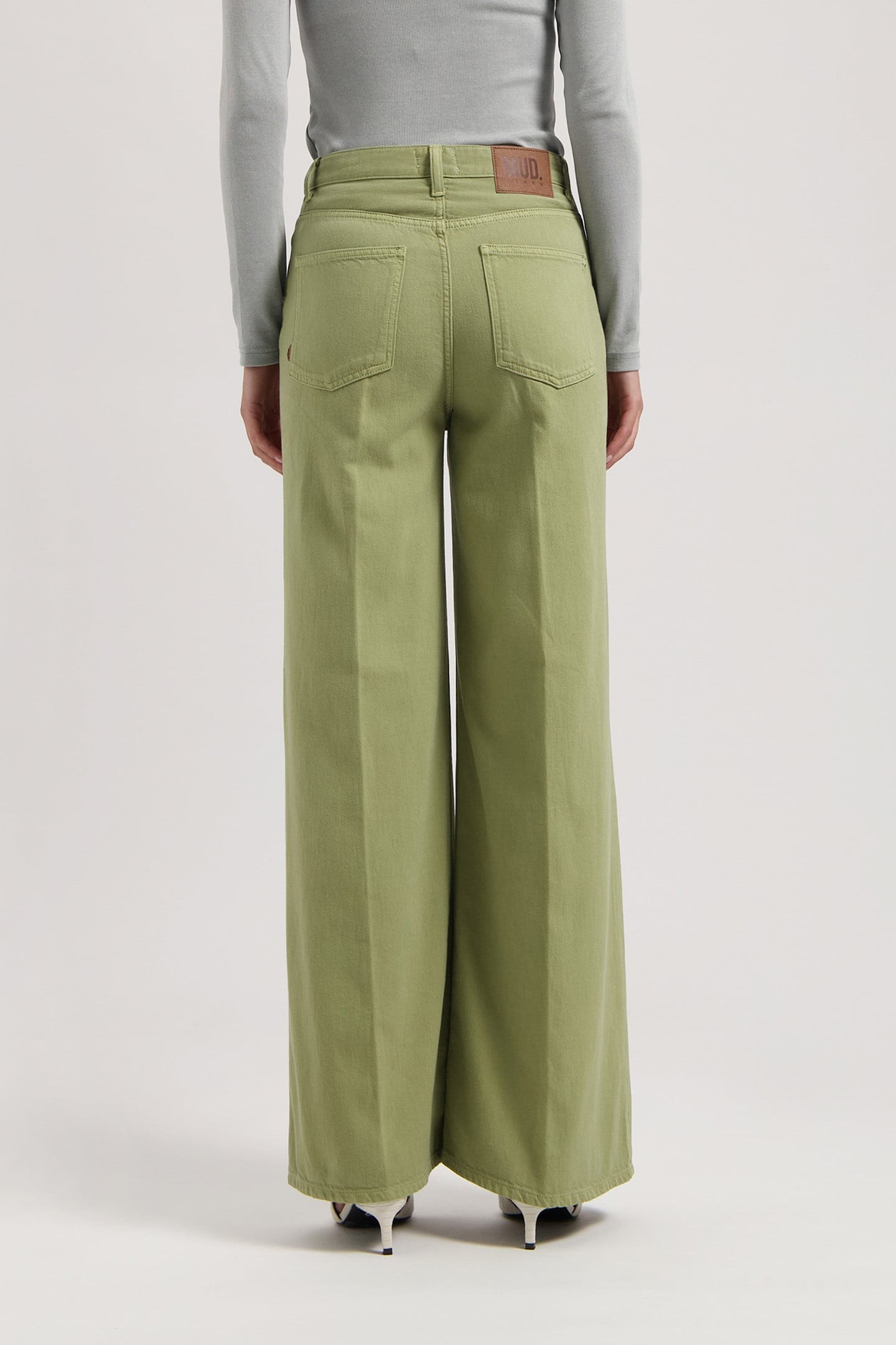 SARA HIGH LOOSE FLOW OLIVE 2