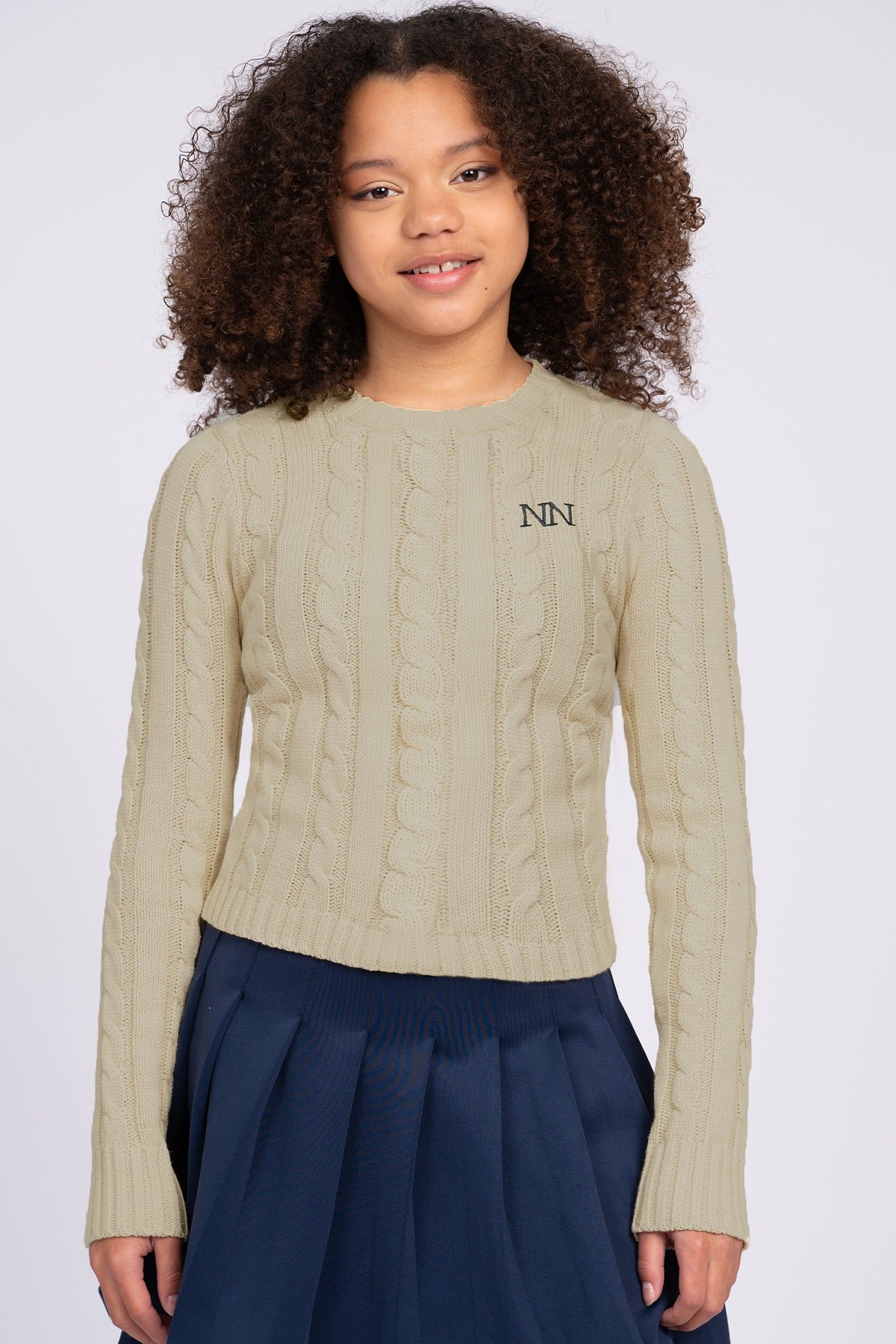 OLIVIA SWEATER ALMOND 1
