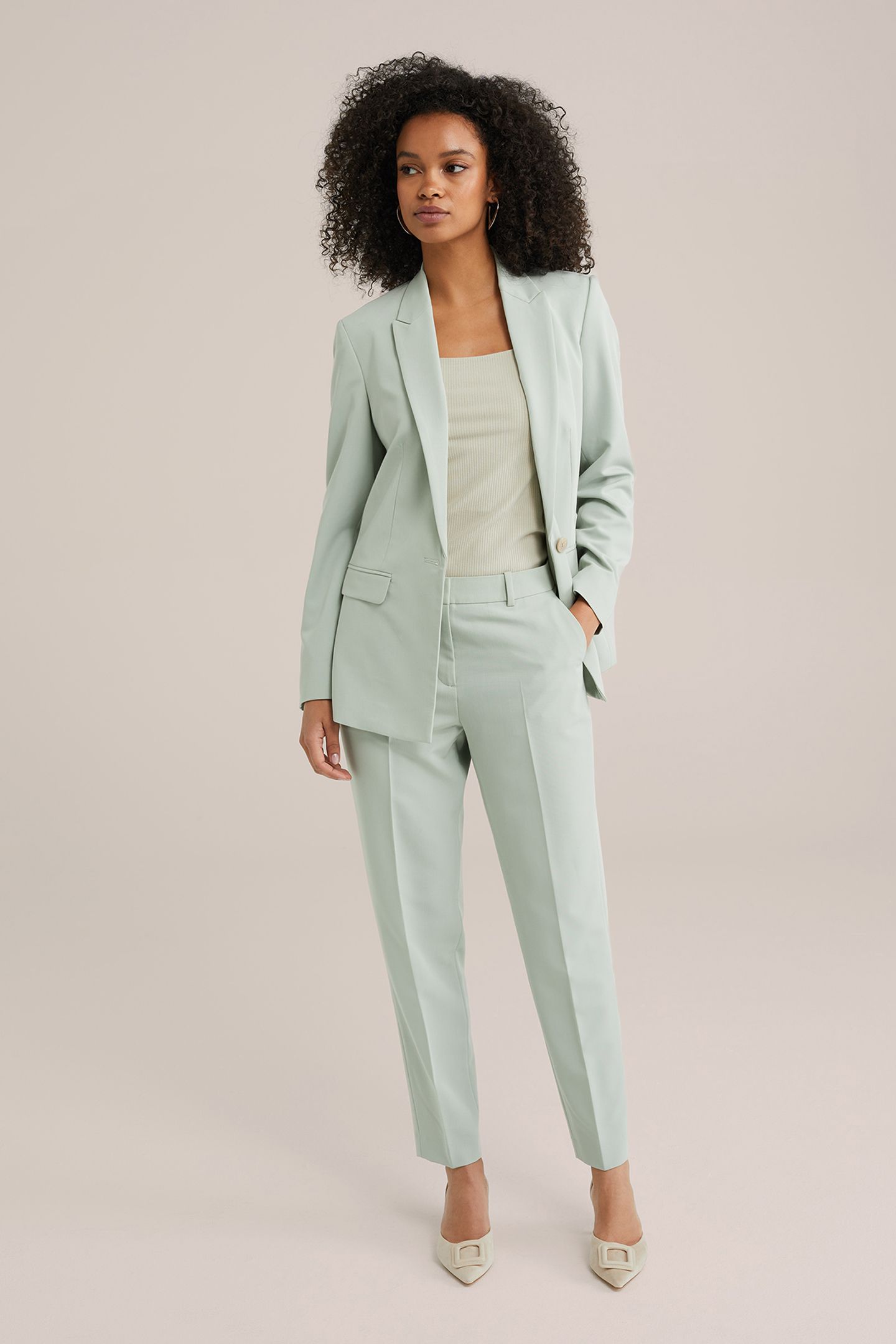 TROUSER MINT GREEN 3