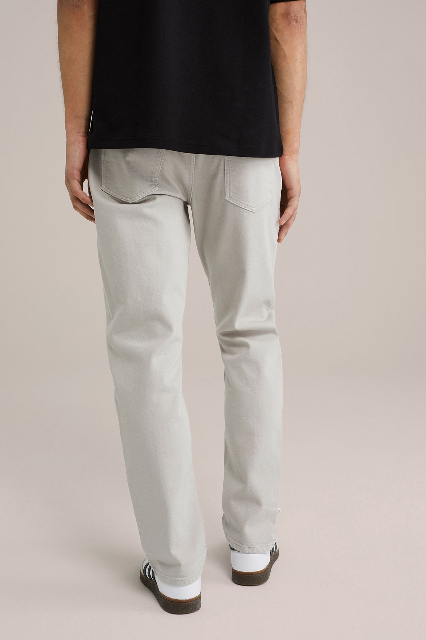 5-POCKET MID WAIST BEIGE 2